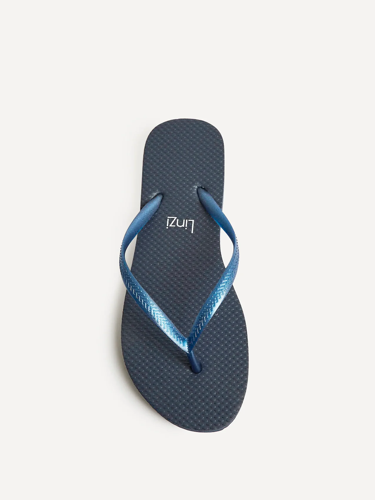 Aluna Navy Flip Flops - Image 4