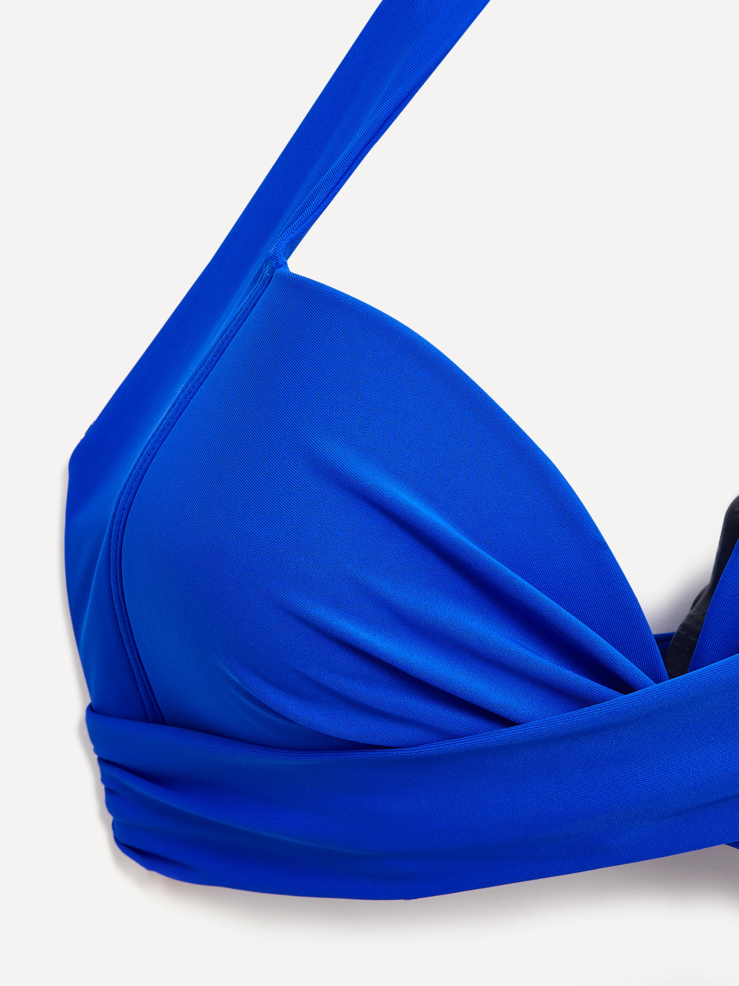 Amalfi Blue High Waisted Tummy Control Bikini - Image 3