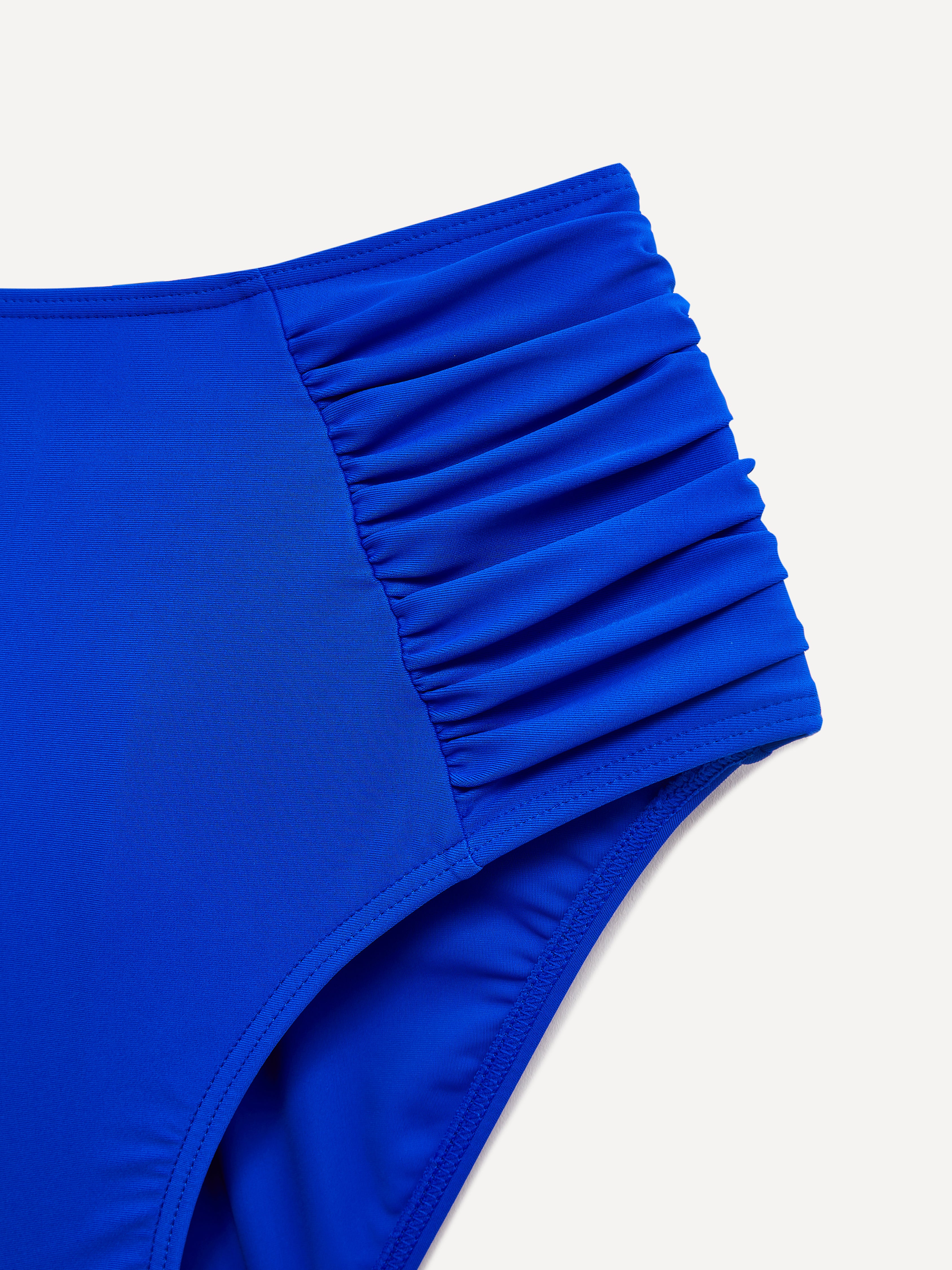 Amalfi Blue High Waisted Tummy Control Bikini - Image 4