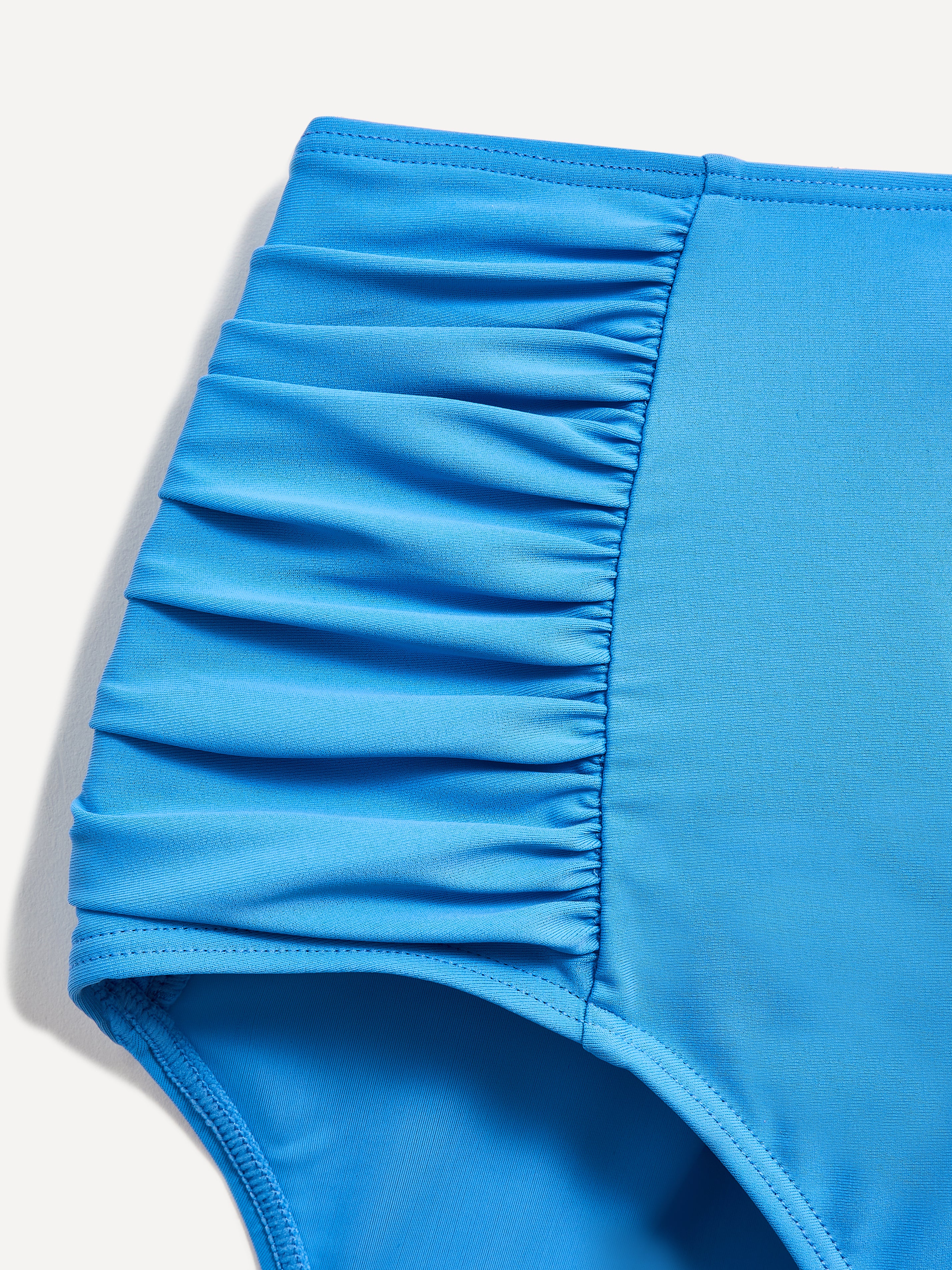 Amalfi Light Blue High Waisted Tummy Control Bikini - Image 5