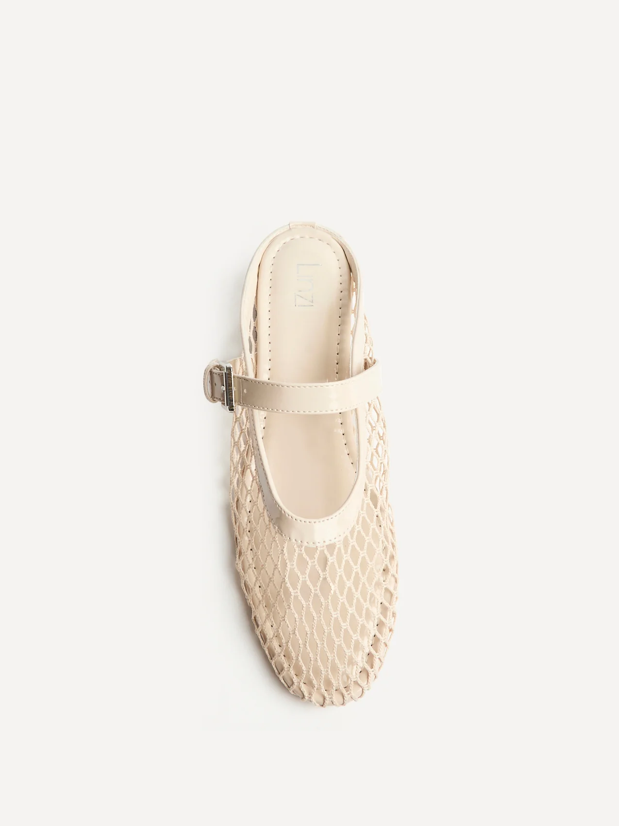 Anessa Nude Mesh Mules - Image 3