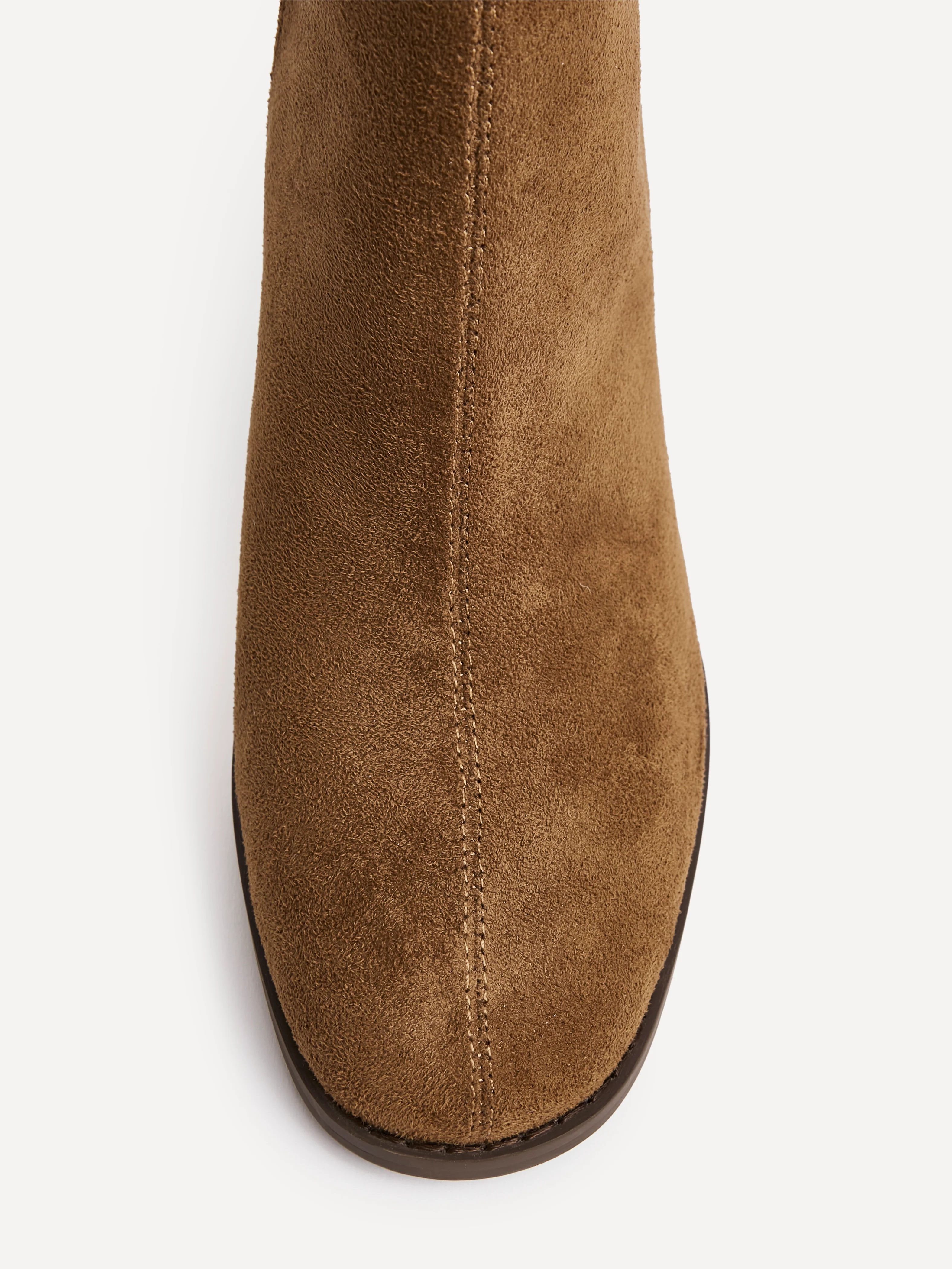 Approach Tan Block Heel Ankle Boots - Image 4