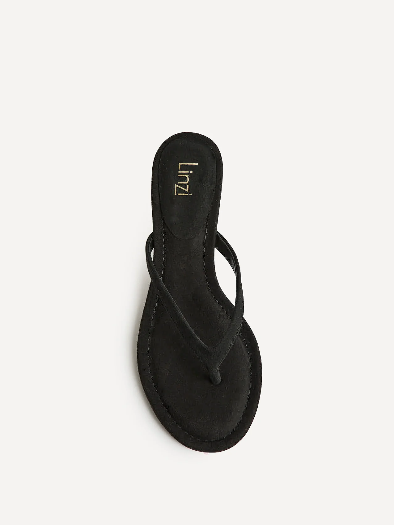 Ascend Black Faux Suede Mule Heels - Image 4