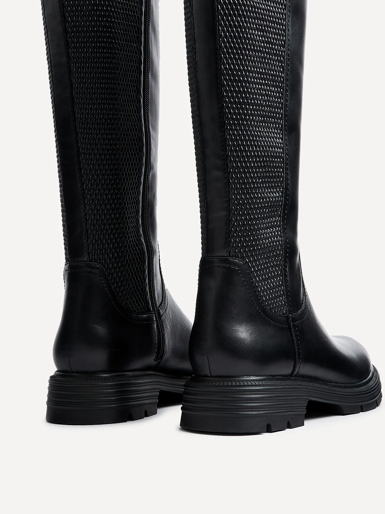 Atlas Black Long Riding Boots - Image 5