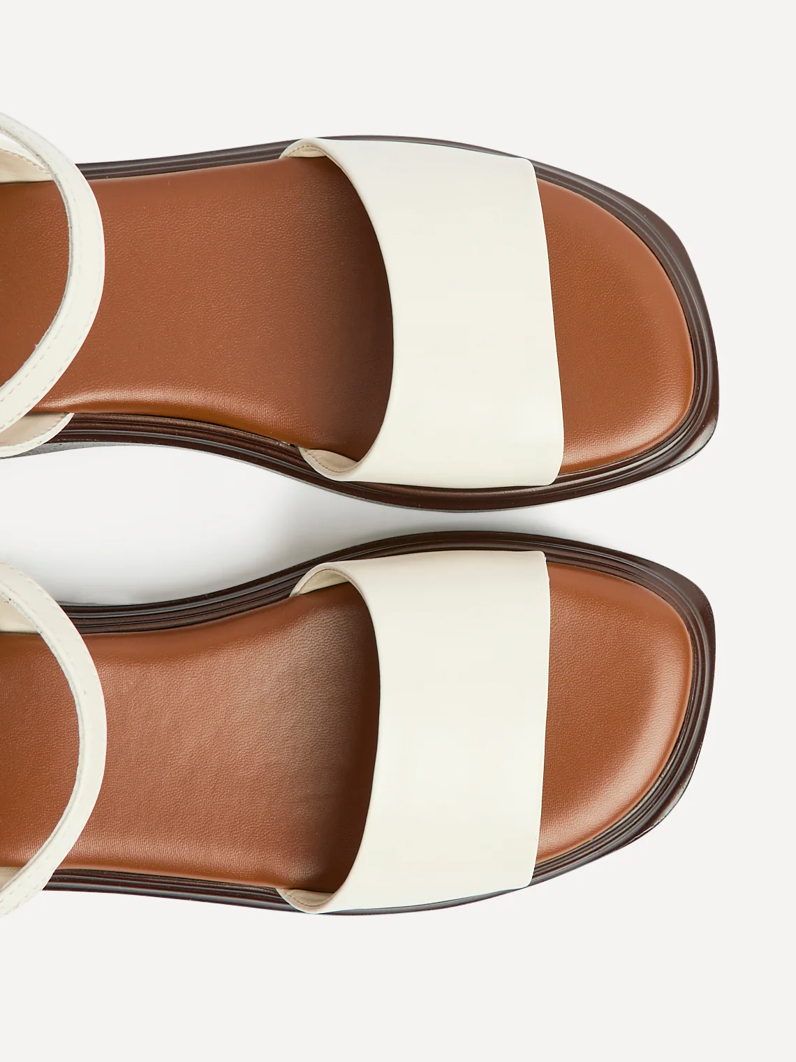 Balance Ivory Flat Sandals - Image 5