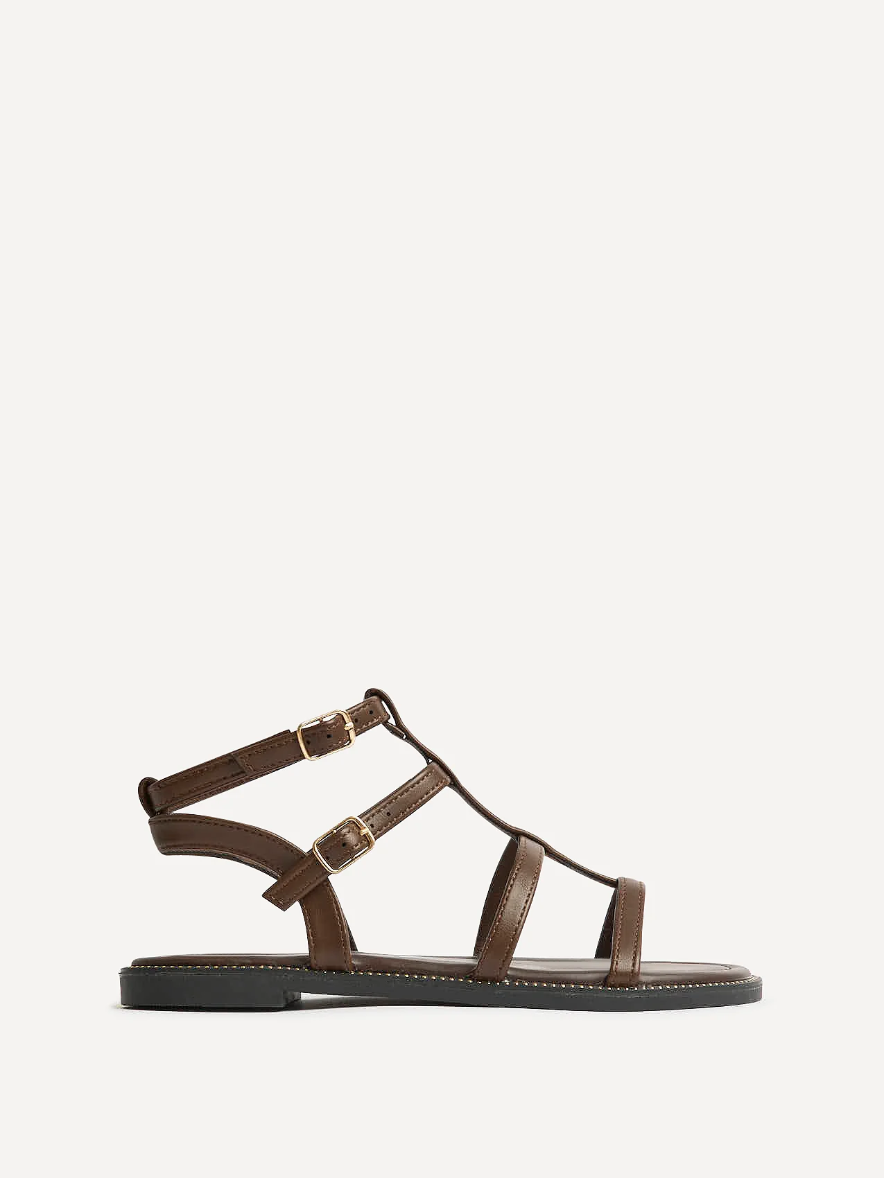 Belinda Brown Gladiator Sandals - Image 2