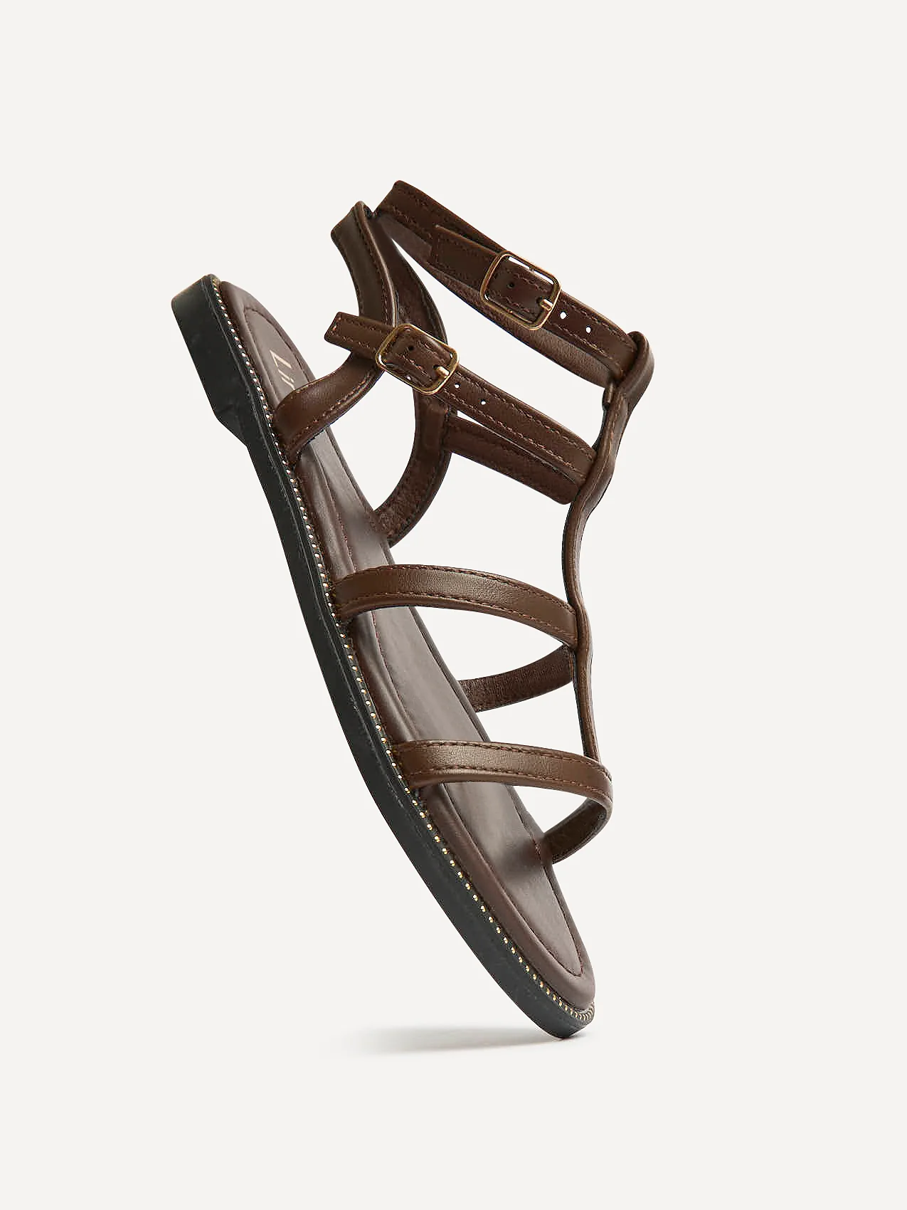 Belinda Brown Gladiator Sandals - Image 5