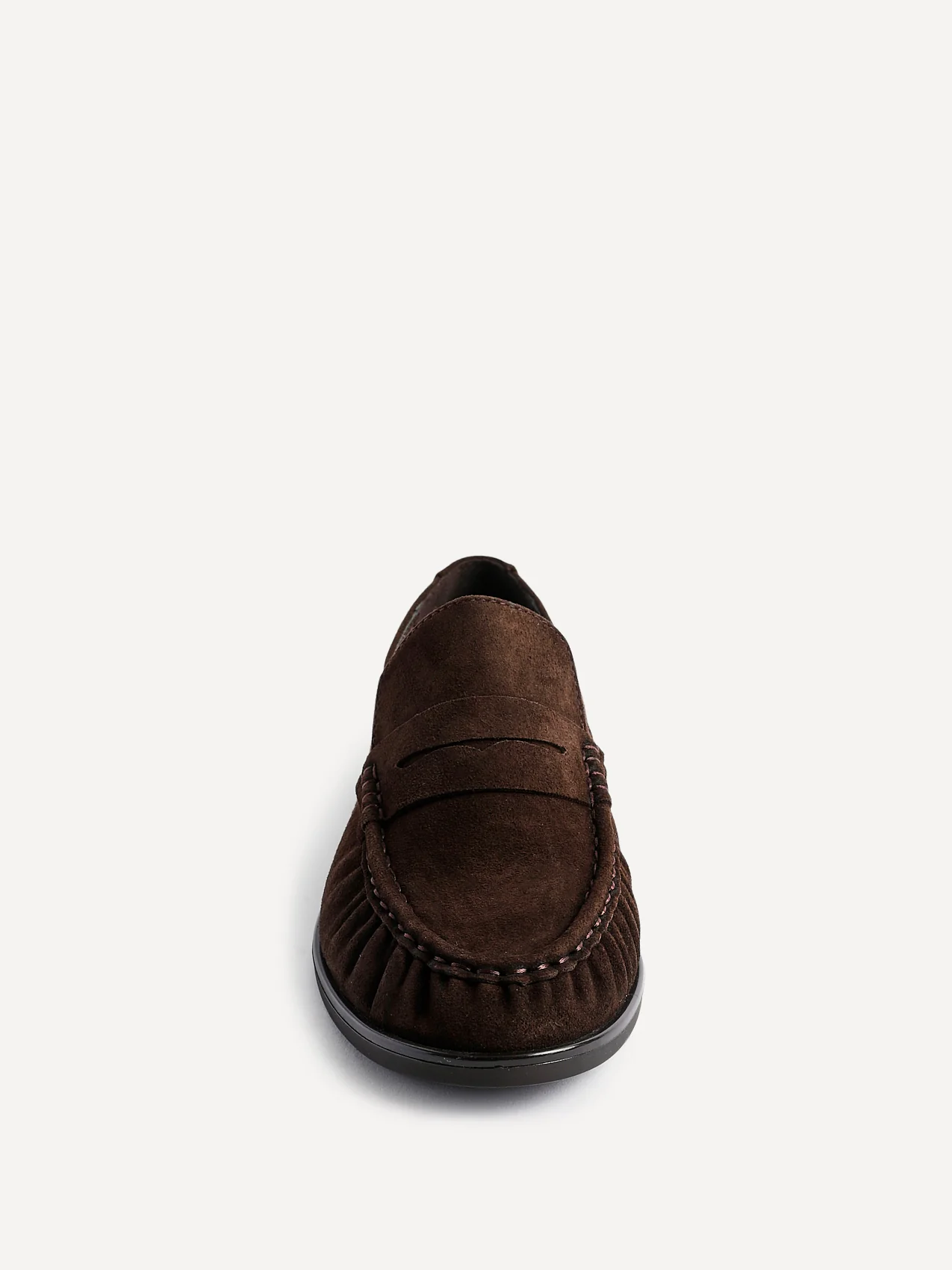 Belmont Brown Suede Leather Loafers - Image 4