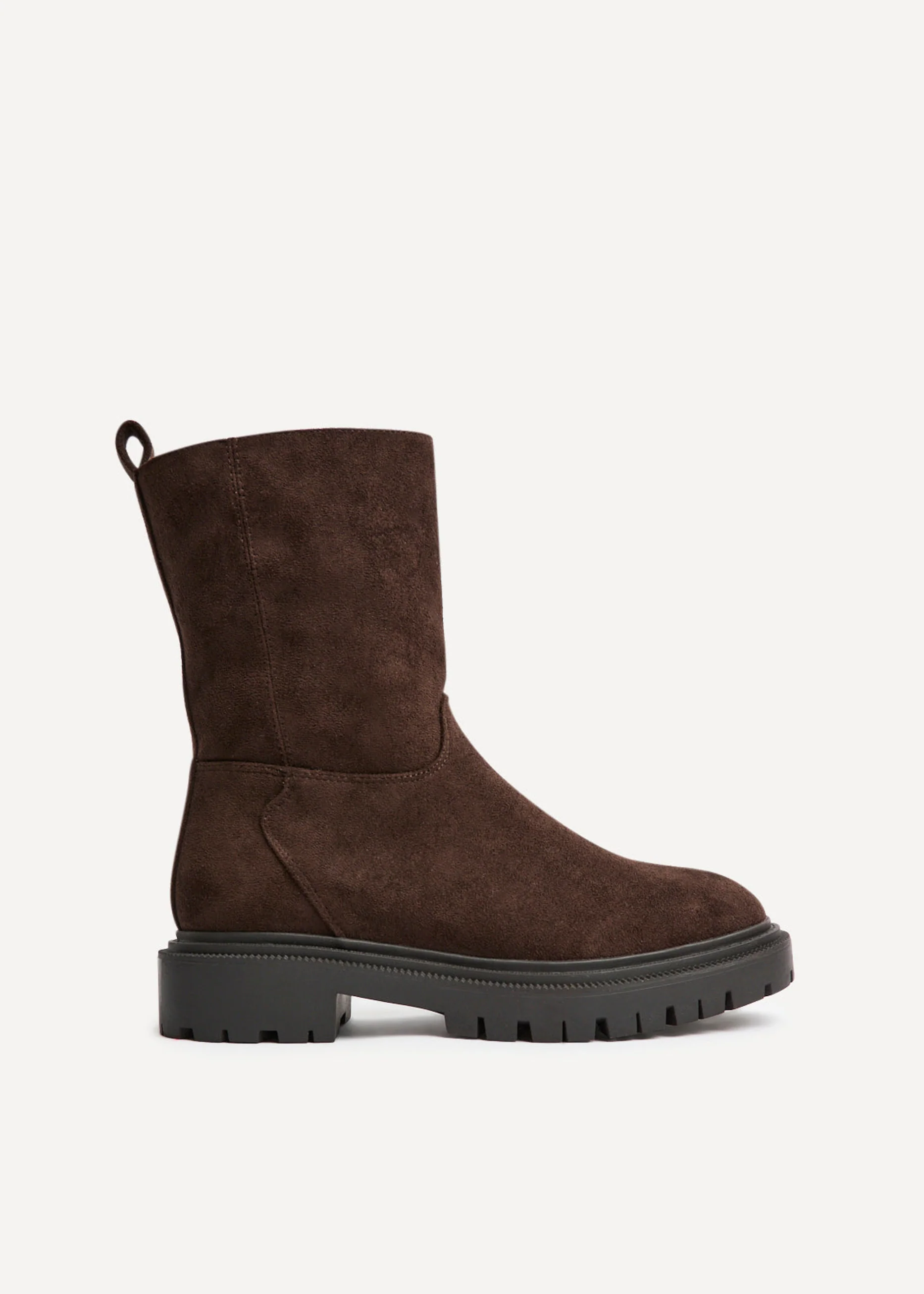 Bentley Brown Chunky Ankle Boots - Image 2