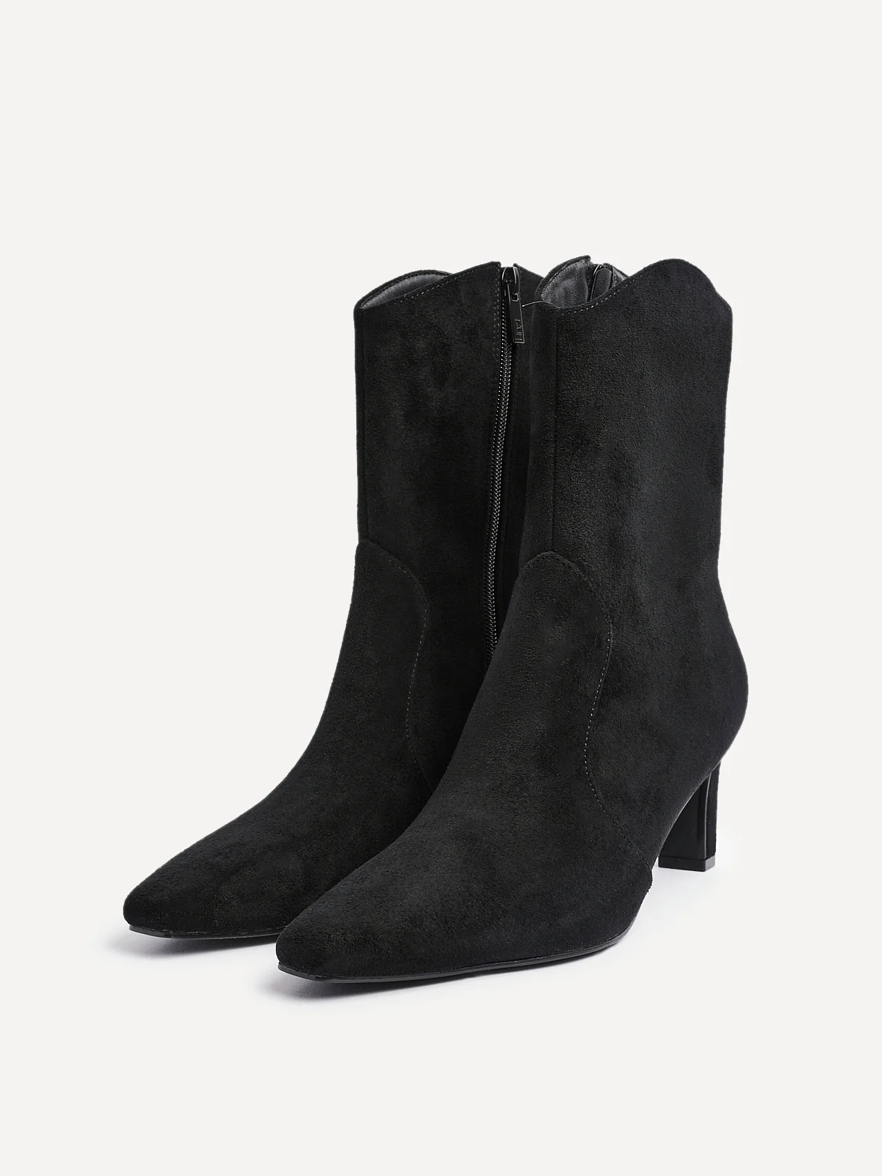 Calabasas Black Western Heeled Boots - Image 4