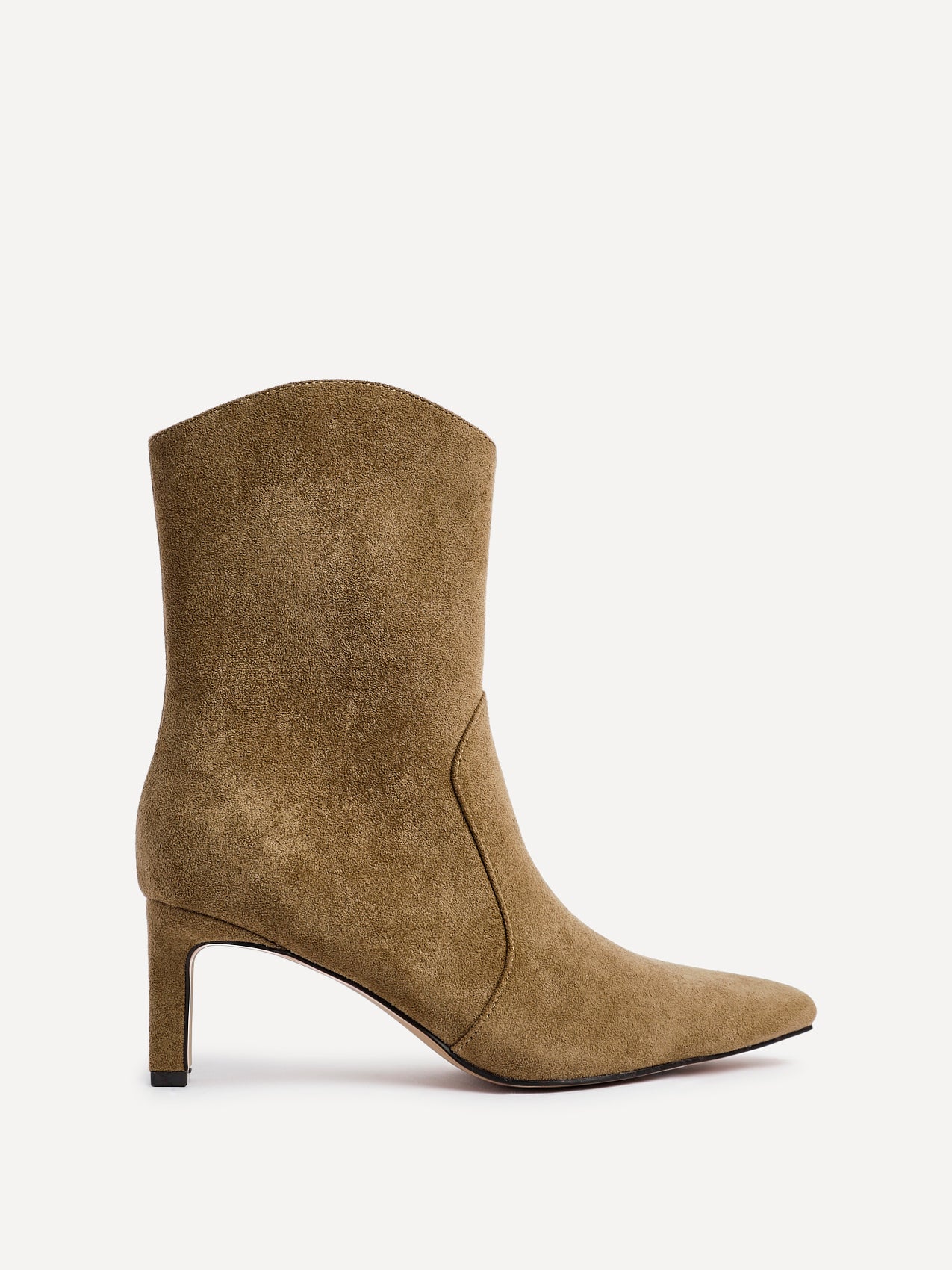 Calabasas Sand Western Heeled Boots - Image 2