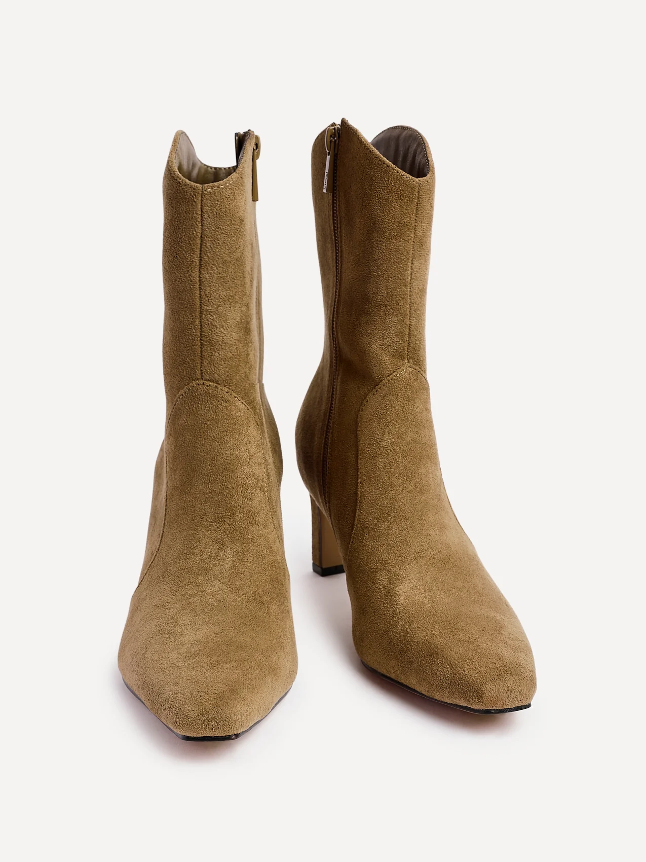 Calabasas Sand Western Heeled Boots - Image 3