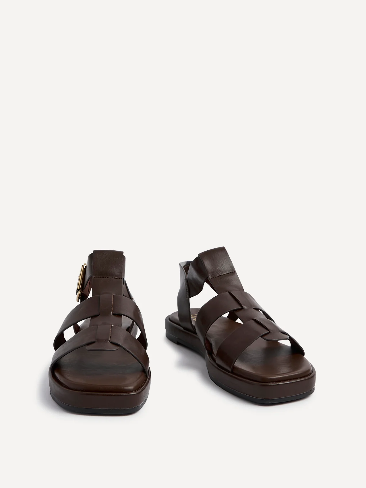 Camden Brown Gladiator Sandals - Image 3