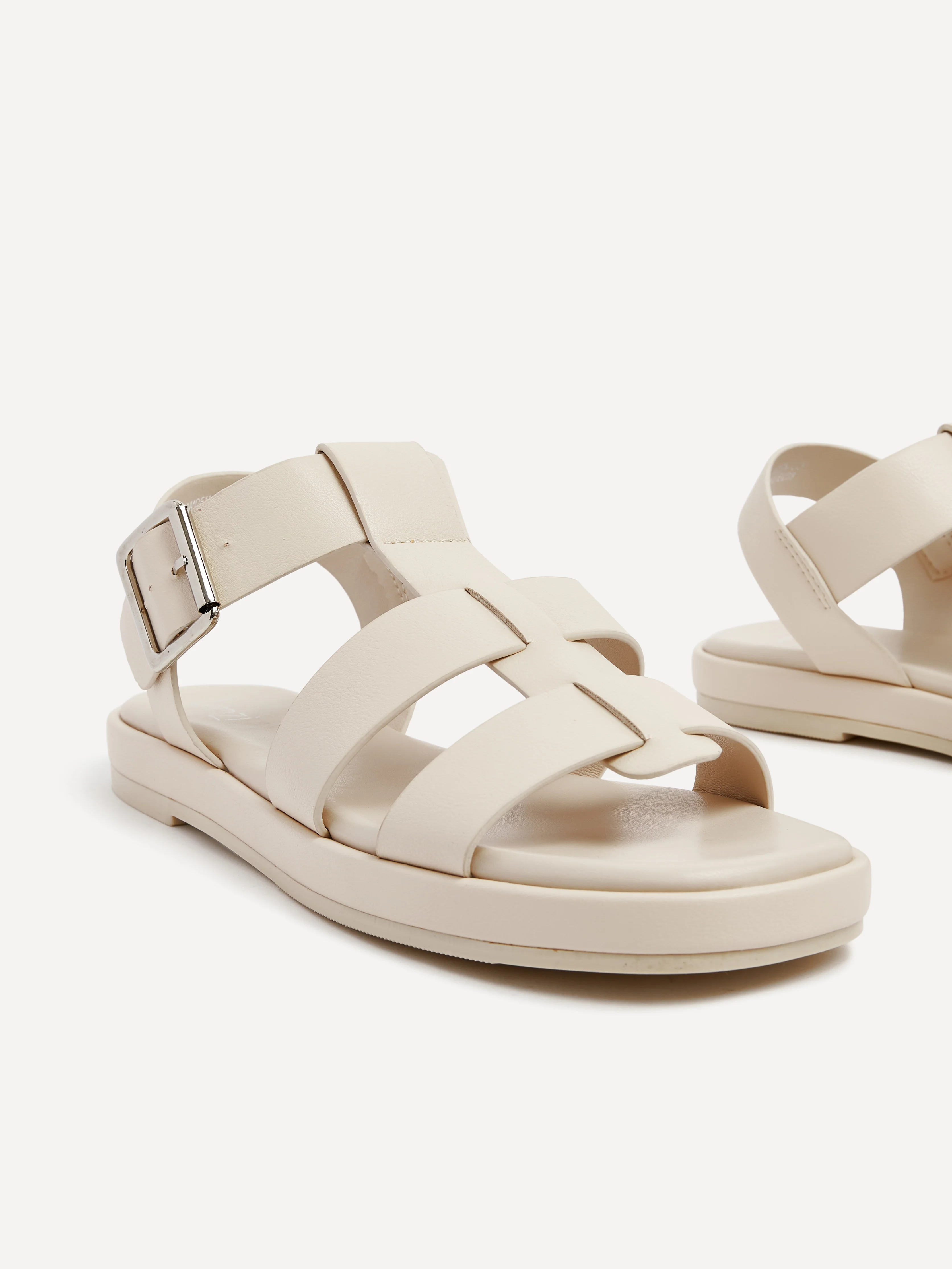 Camden Ivory Gladiator Sandals - Image 5