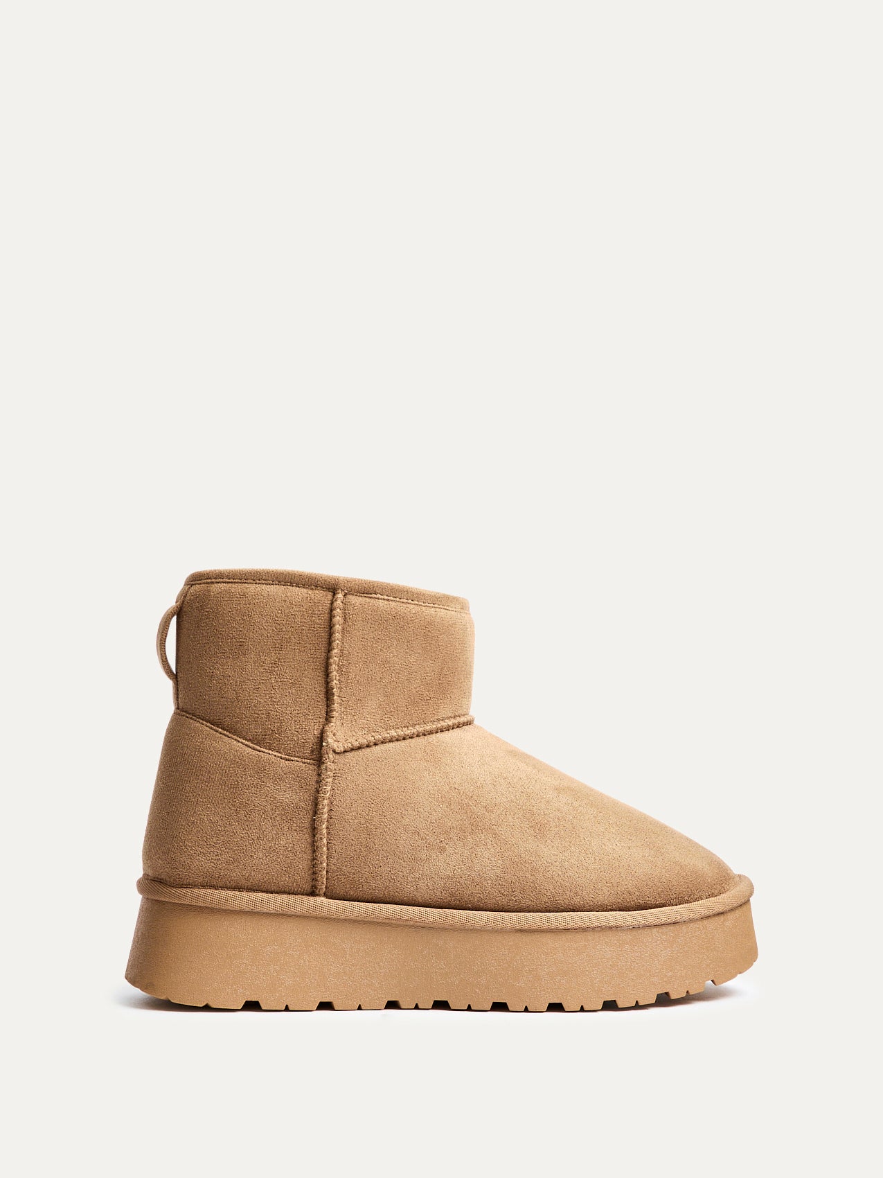 Cammie Chestnut Platform Ankle Boots - Image 2