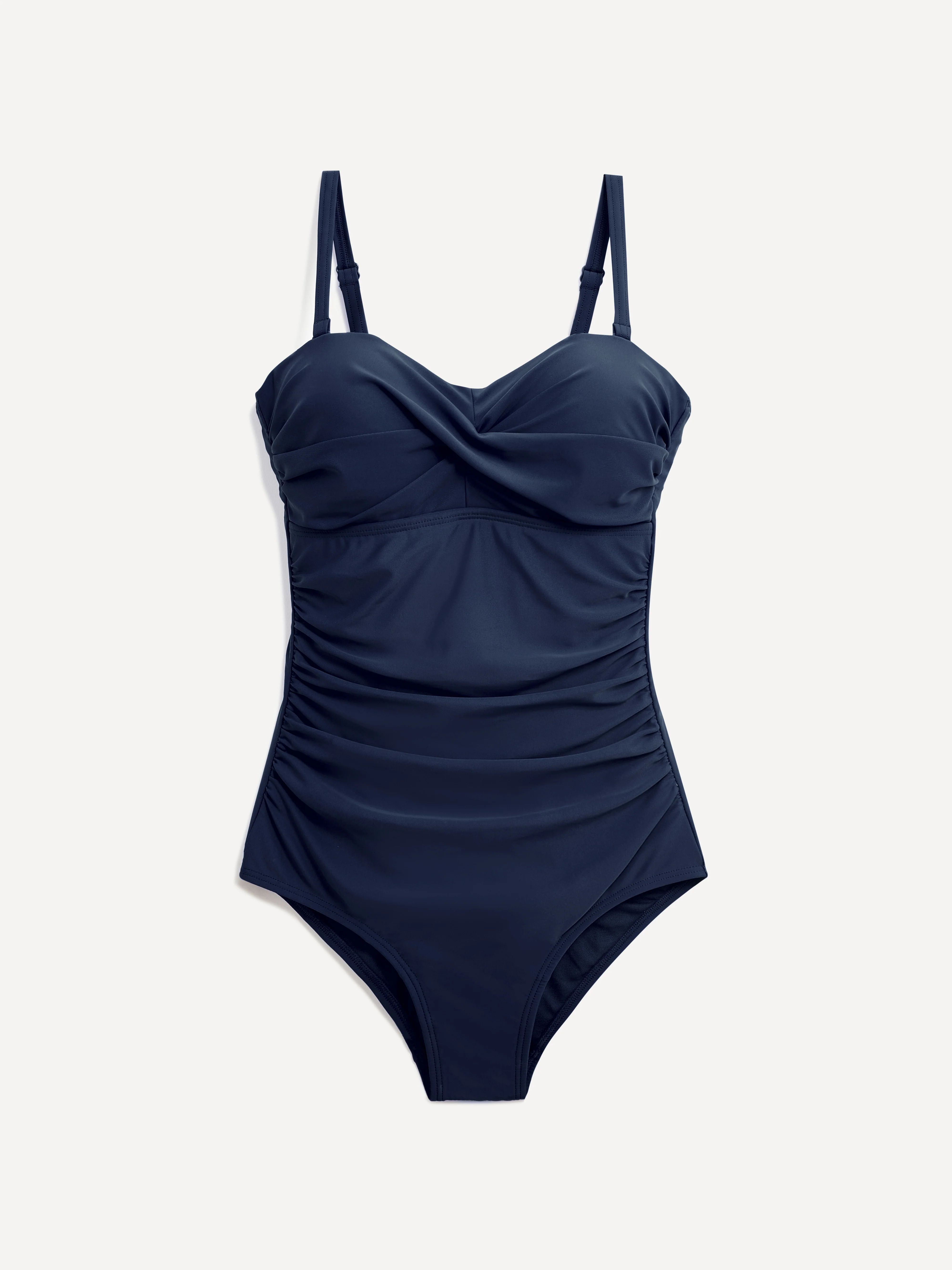 Capri Navy Tummy Control Swimsuit - Image 2
