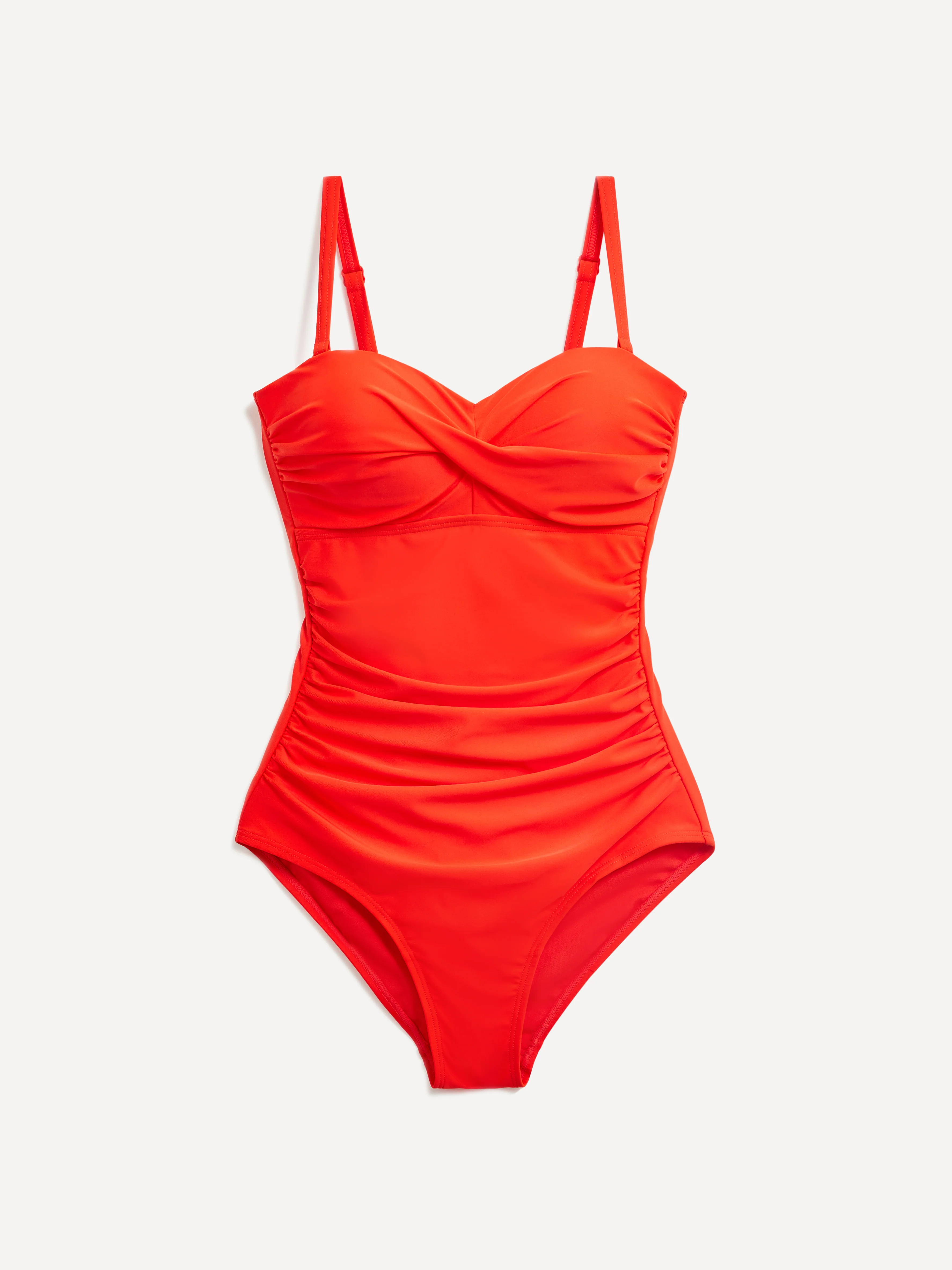 Capri Orange Tummy Control Swimsuit - Image 2
