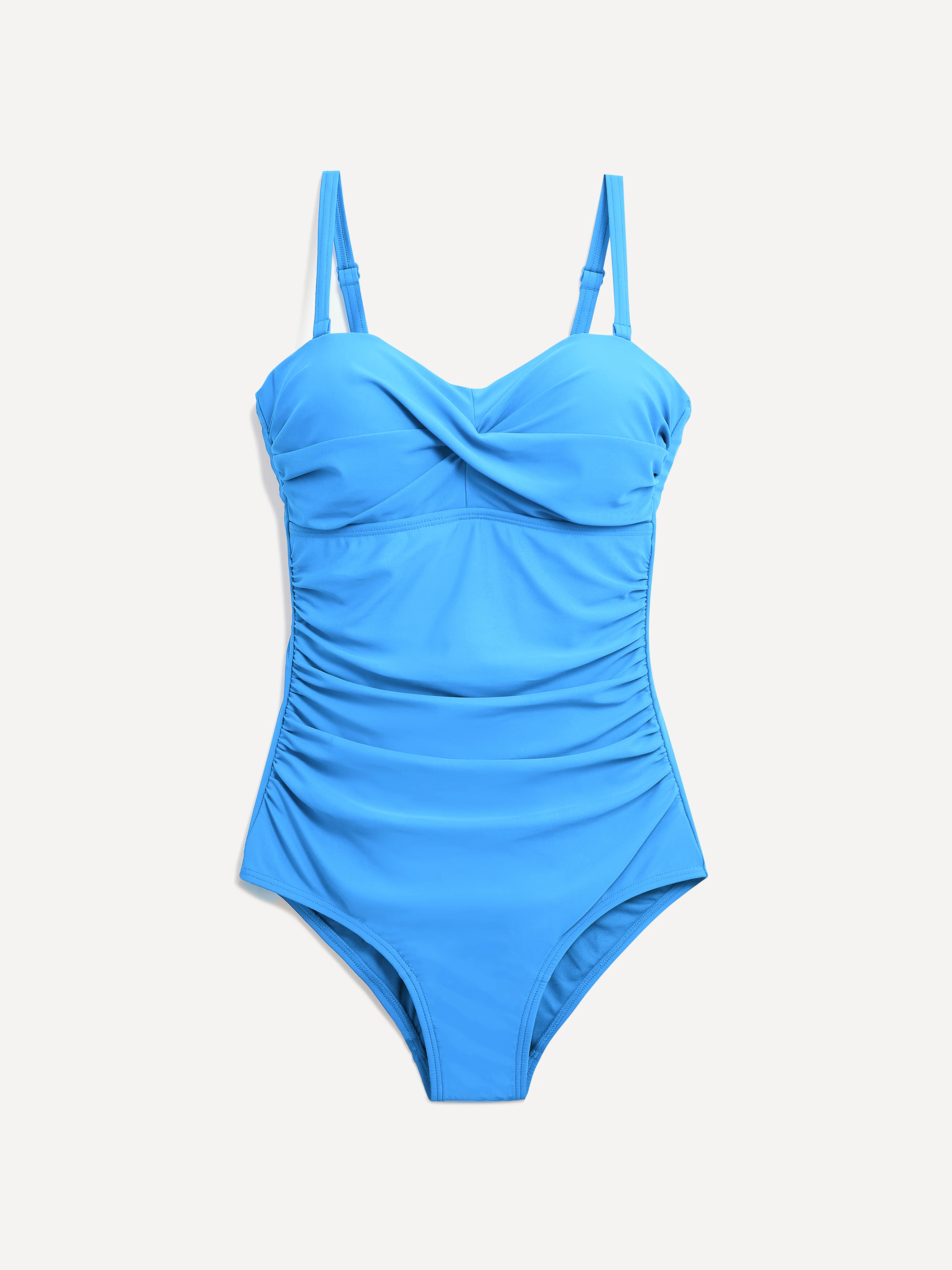 Capri Pale Blue Tummy Control Swimsuit - Image 2