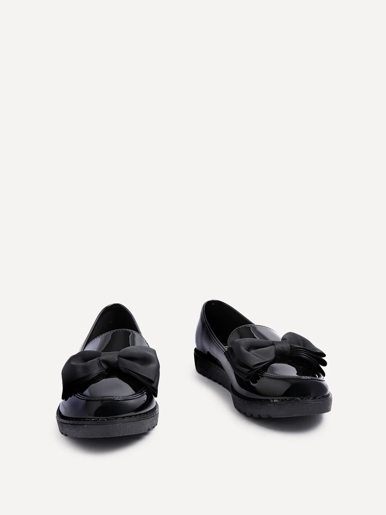 Cathy Black Patent Loafers - Image 3