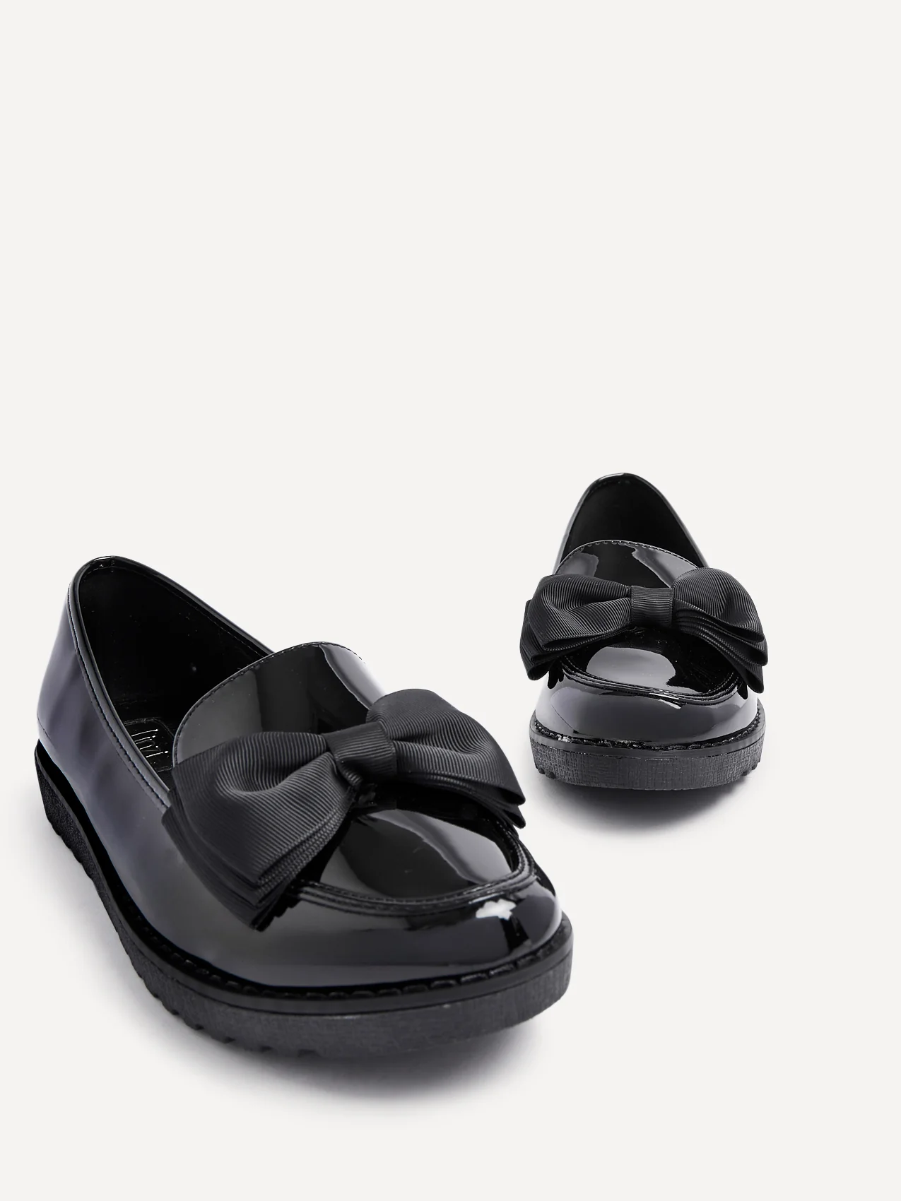 Cathy Black Patent Loafers - Image 4