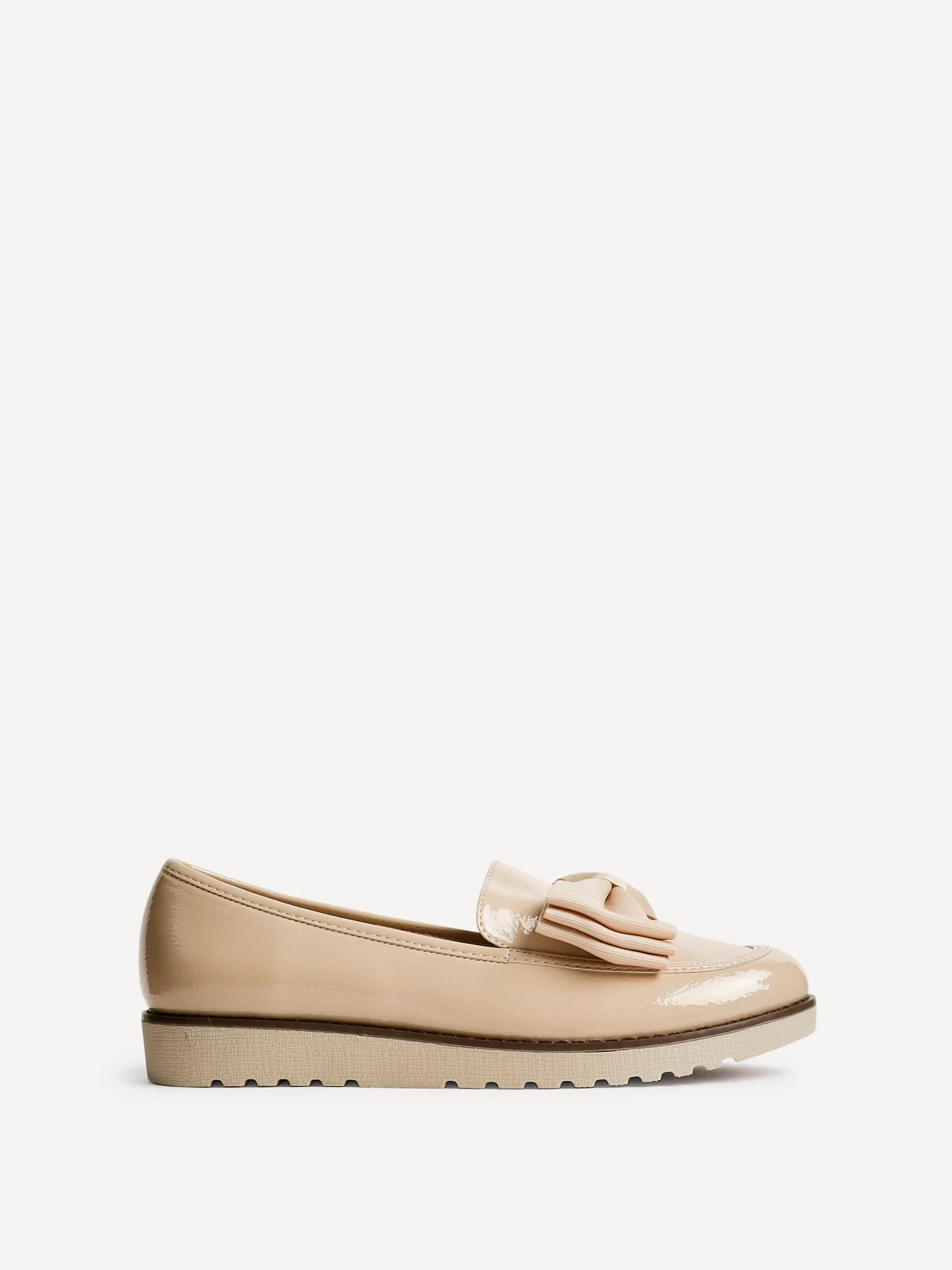 Cathy Mocha Patent Loafers - Image 2
