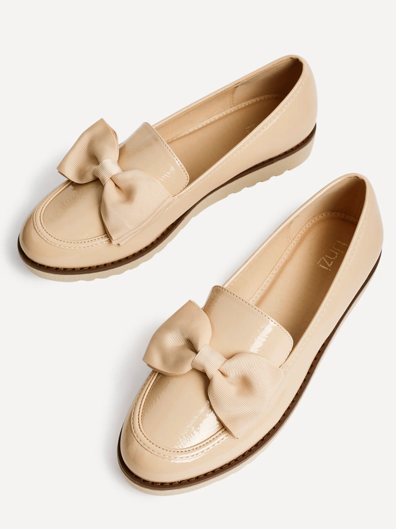 Cathy Mocha Patent Loafers - Image 5