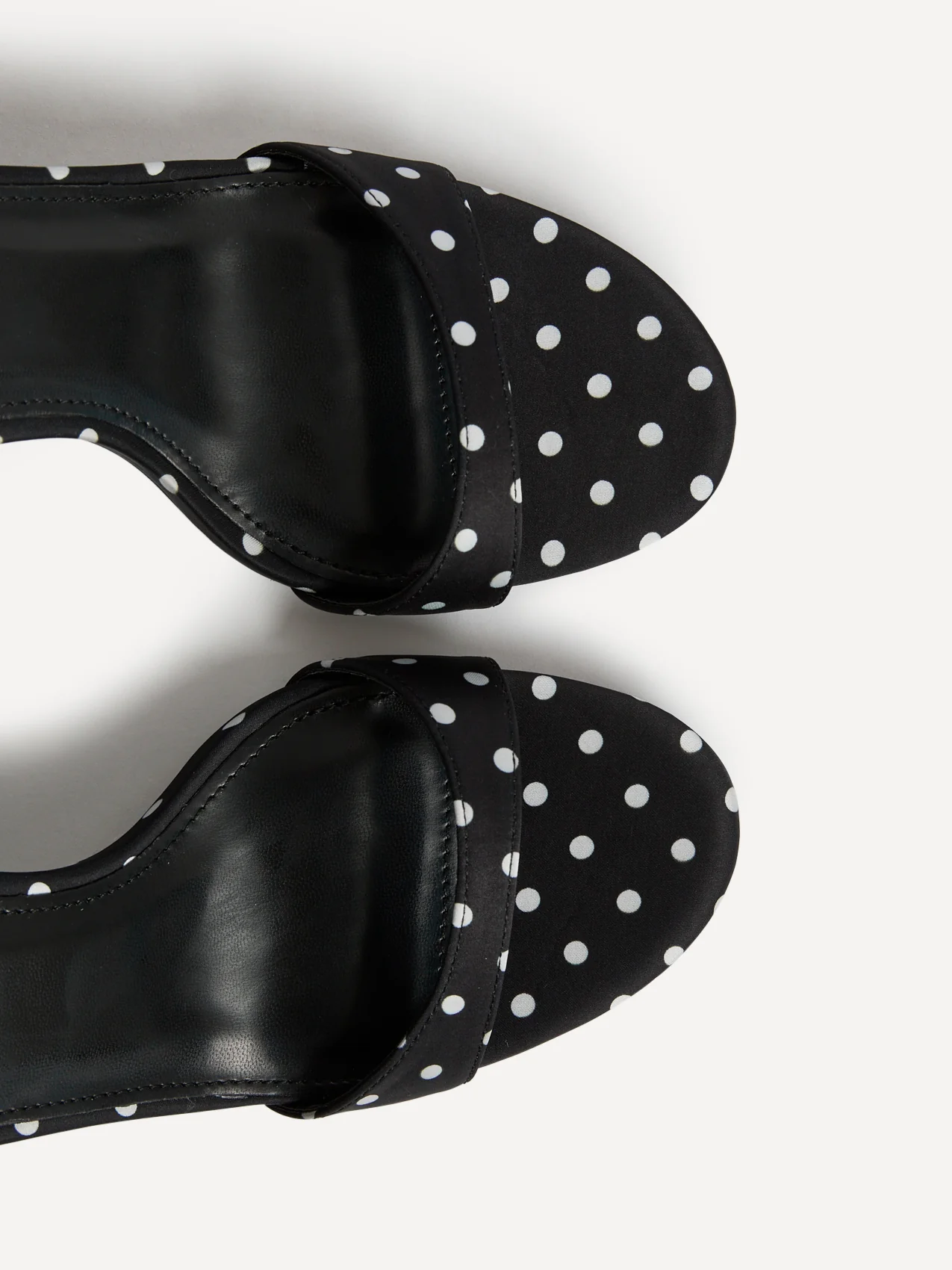 Charisma Polka Dot Heeled Sandals - Image 5