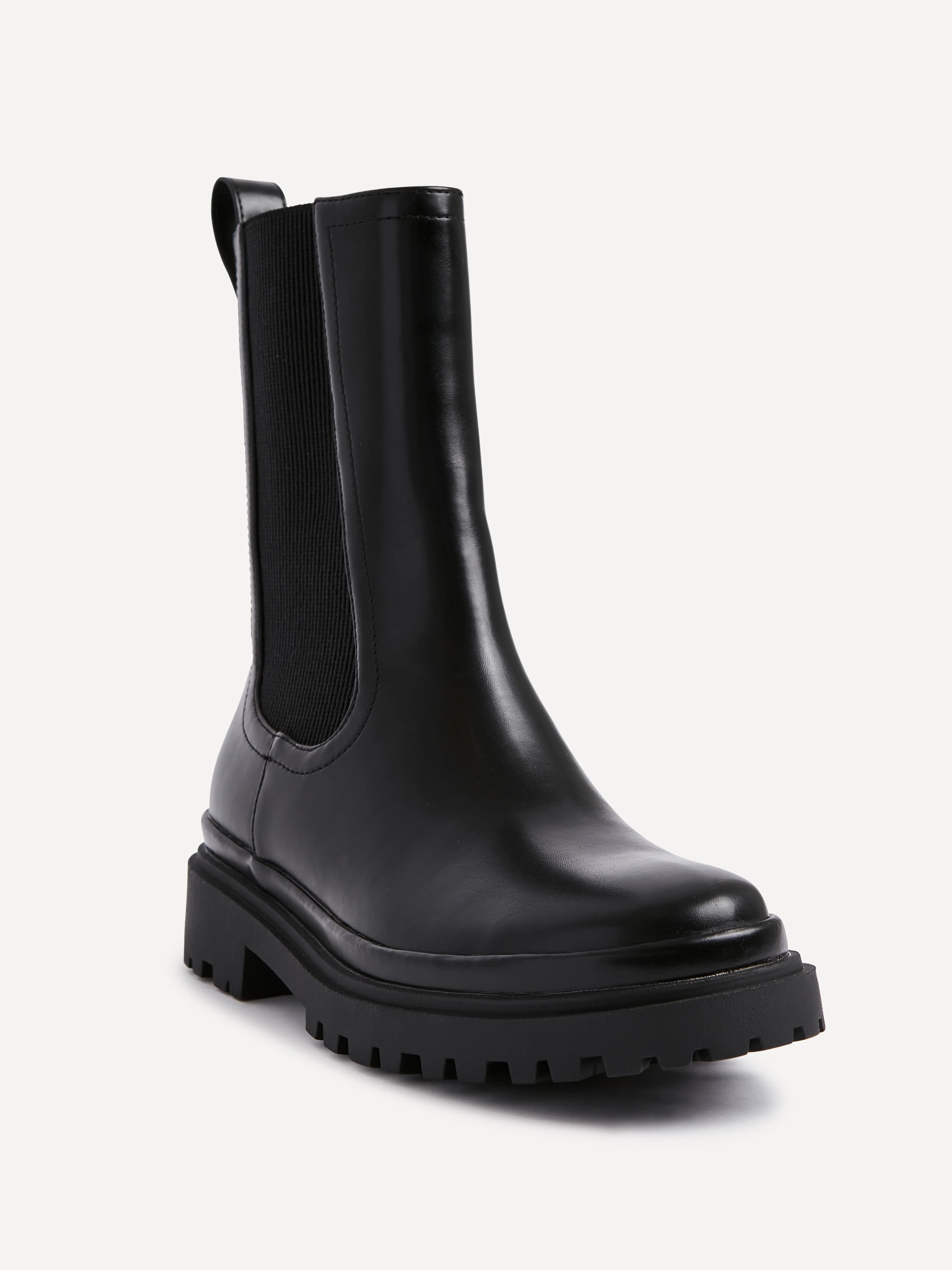 Command Black Chunky Chelsea Boots - Image 4