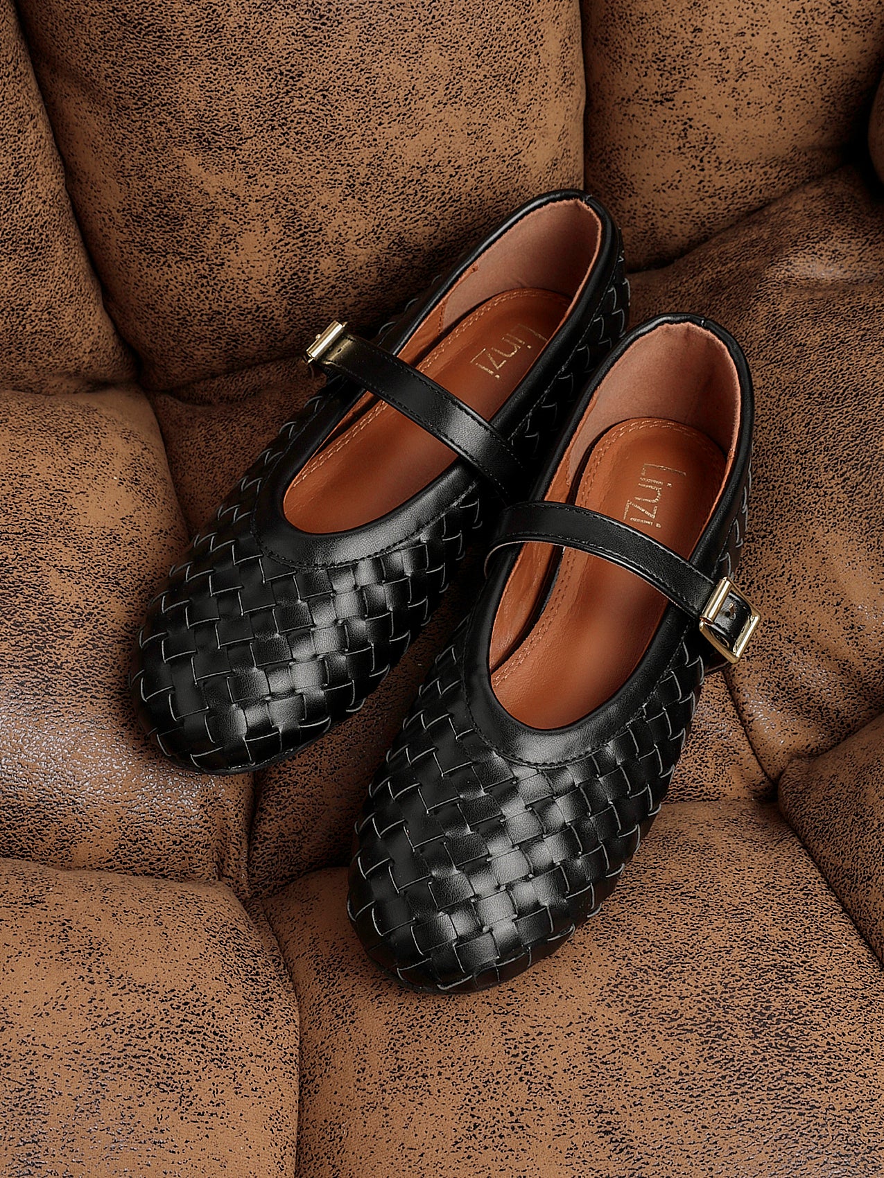 Daily Black Faux Leather Mary Jane Pumps - Image 7
