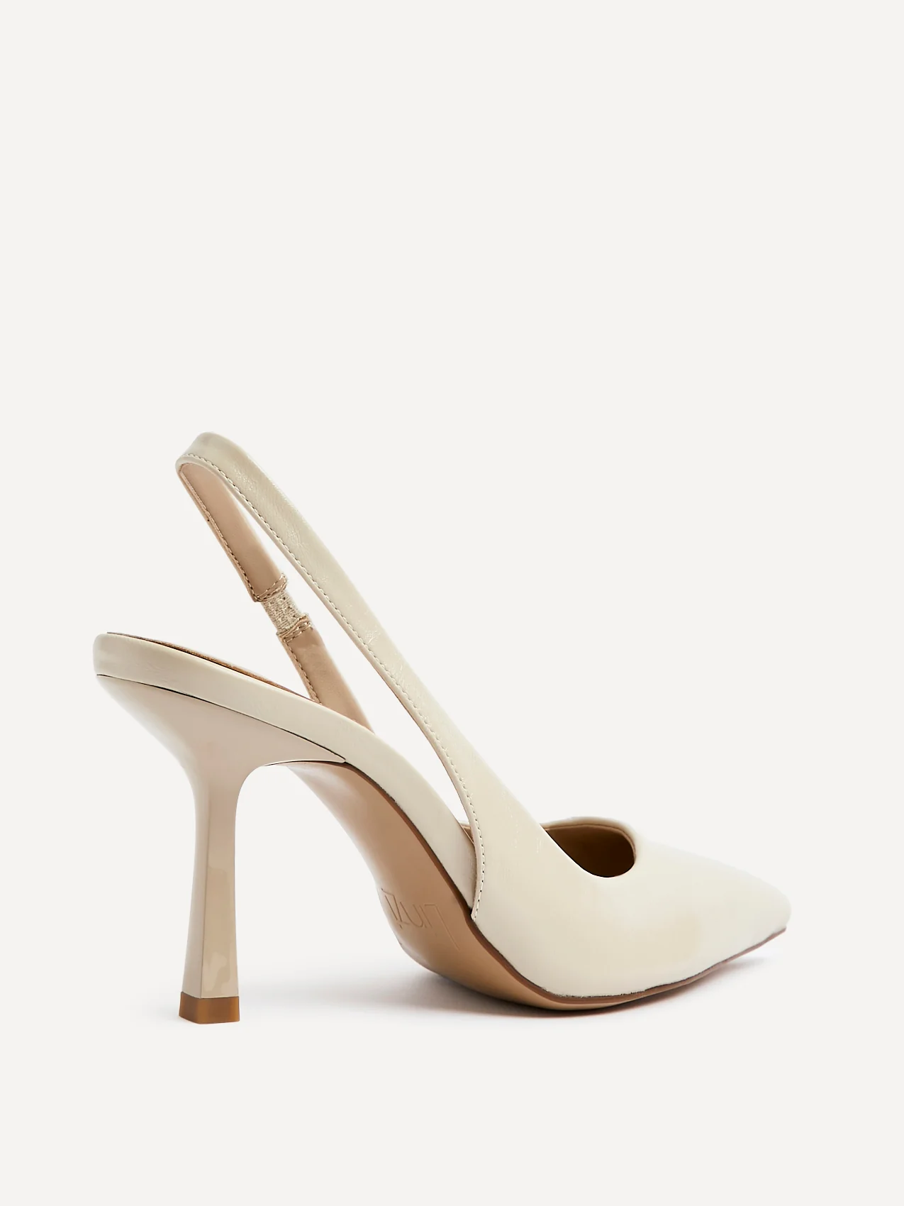 Dash Nude Faux Leather Court Heels - Image 5