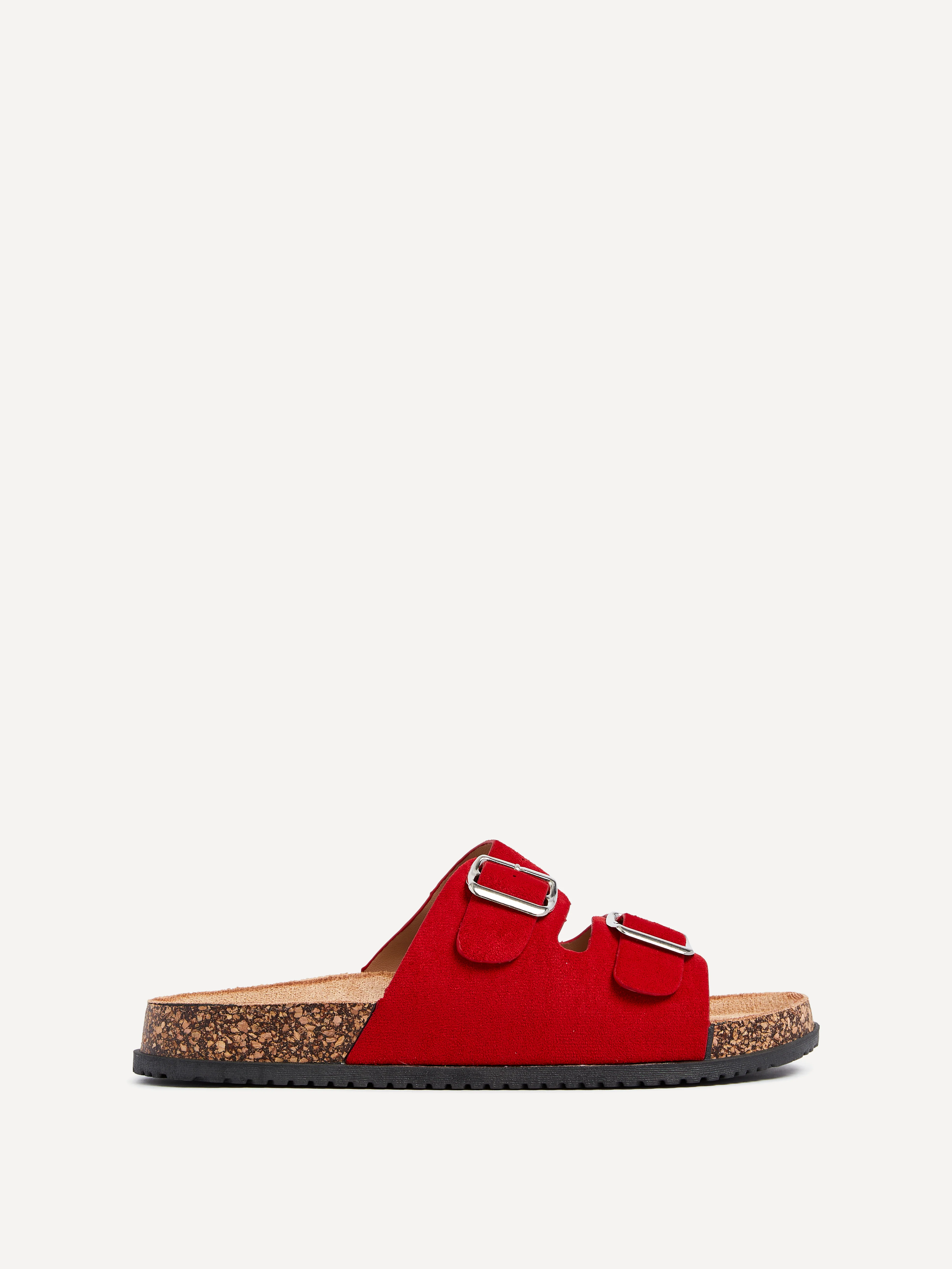 Echo Red Double Buckle Sandals - Image 2