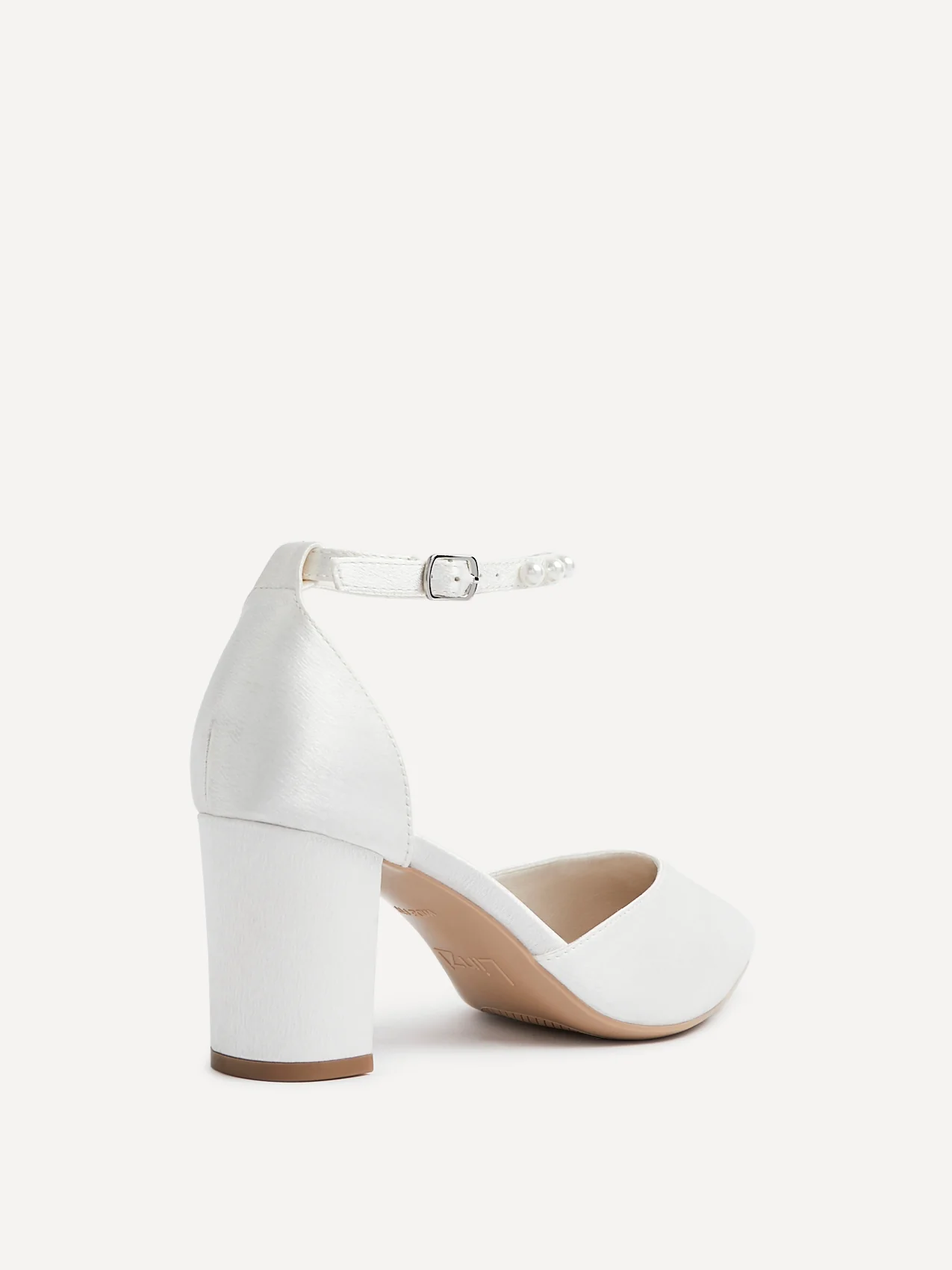 Elowen Wide Fit Bridal Satin Court Heels - Image 5