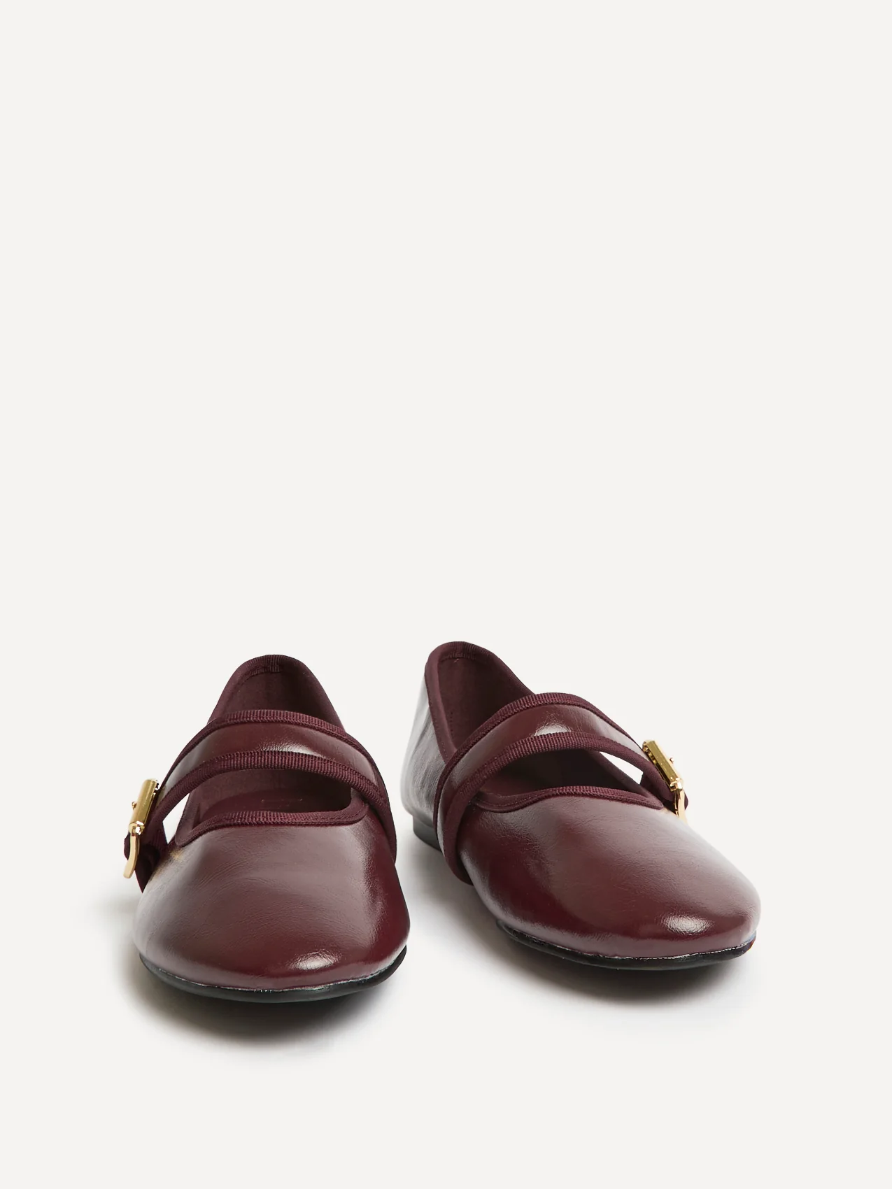 Emerson Burgundy Mary Jane Pumps - Image 3