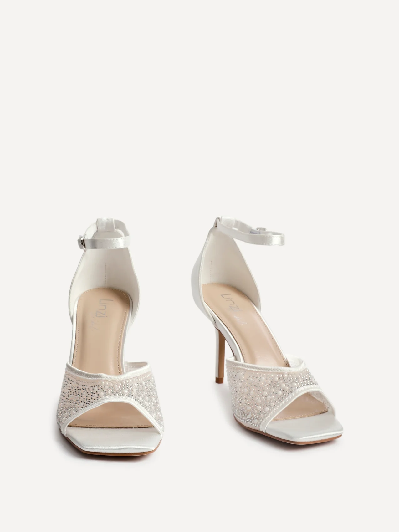 Encanta Bridal Ivory Diamante Heels - Image 3