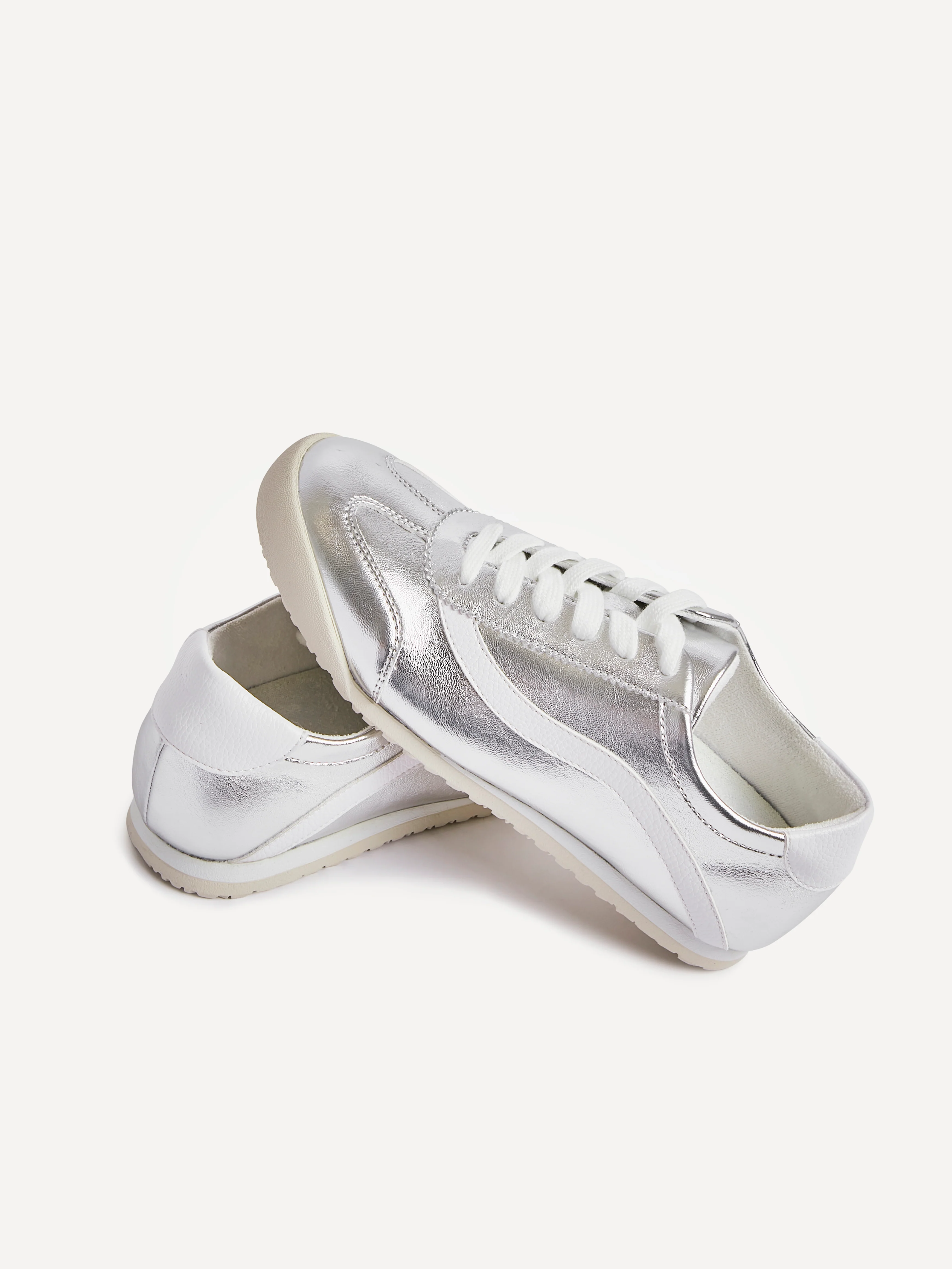 Flash Silver Trainers - Image 5