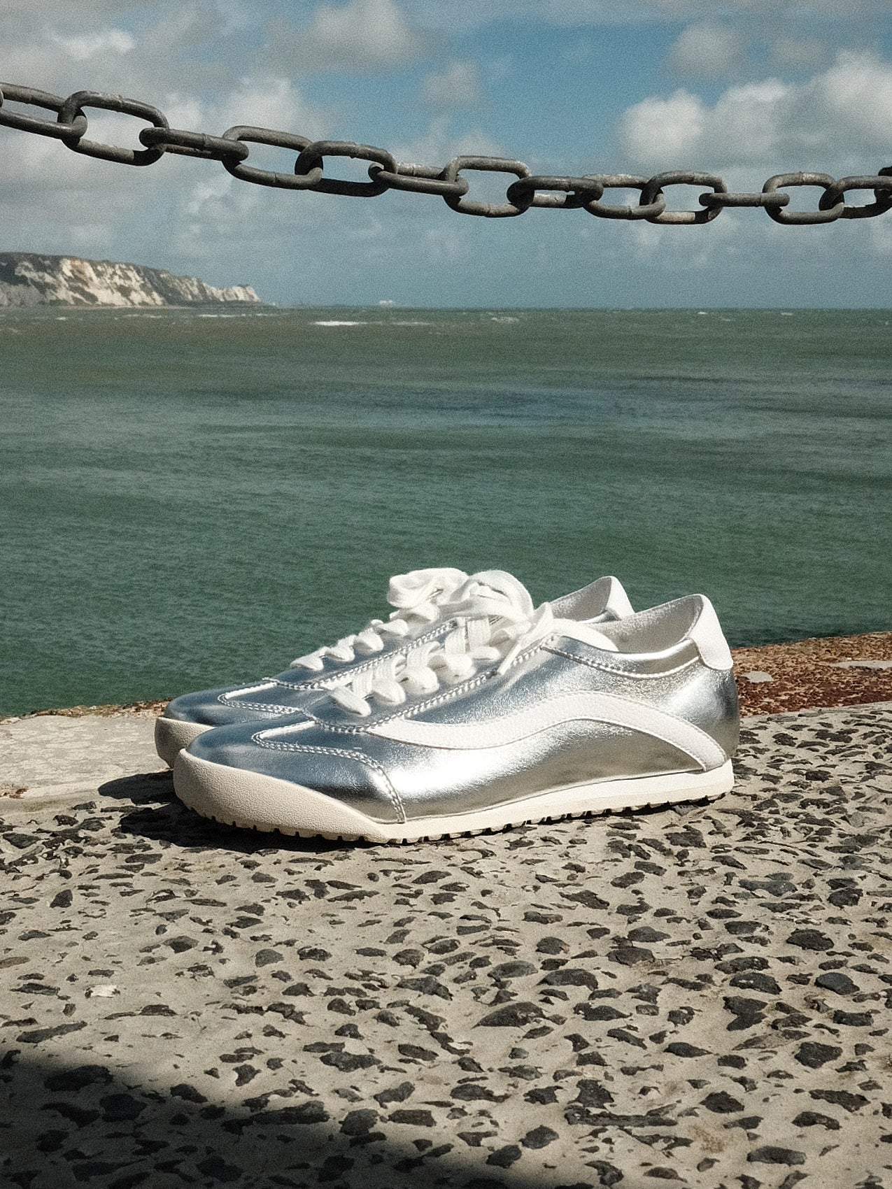 Flash Silver Trainers - Image 7