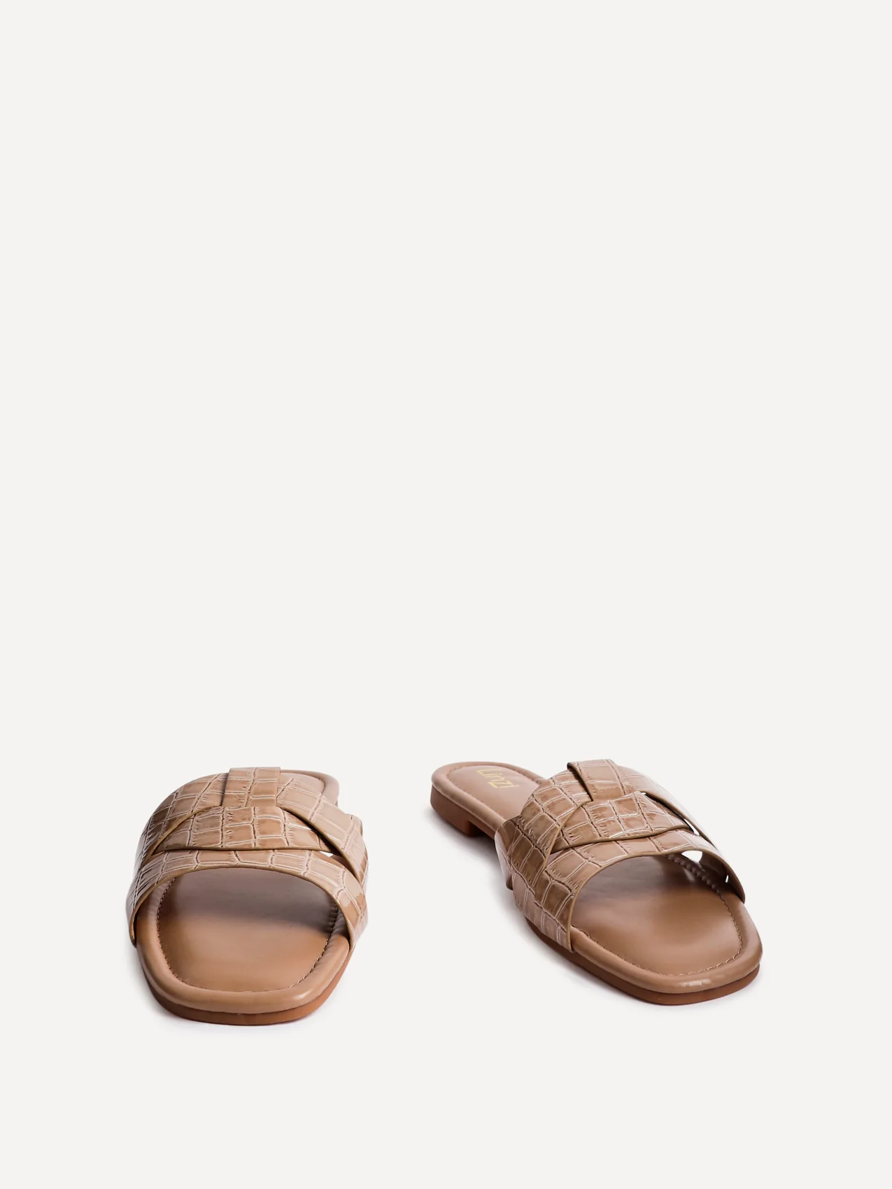 Fletcher Mocha Slider Sandals - Image 3