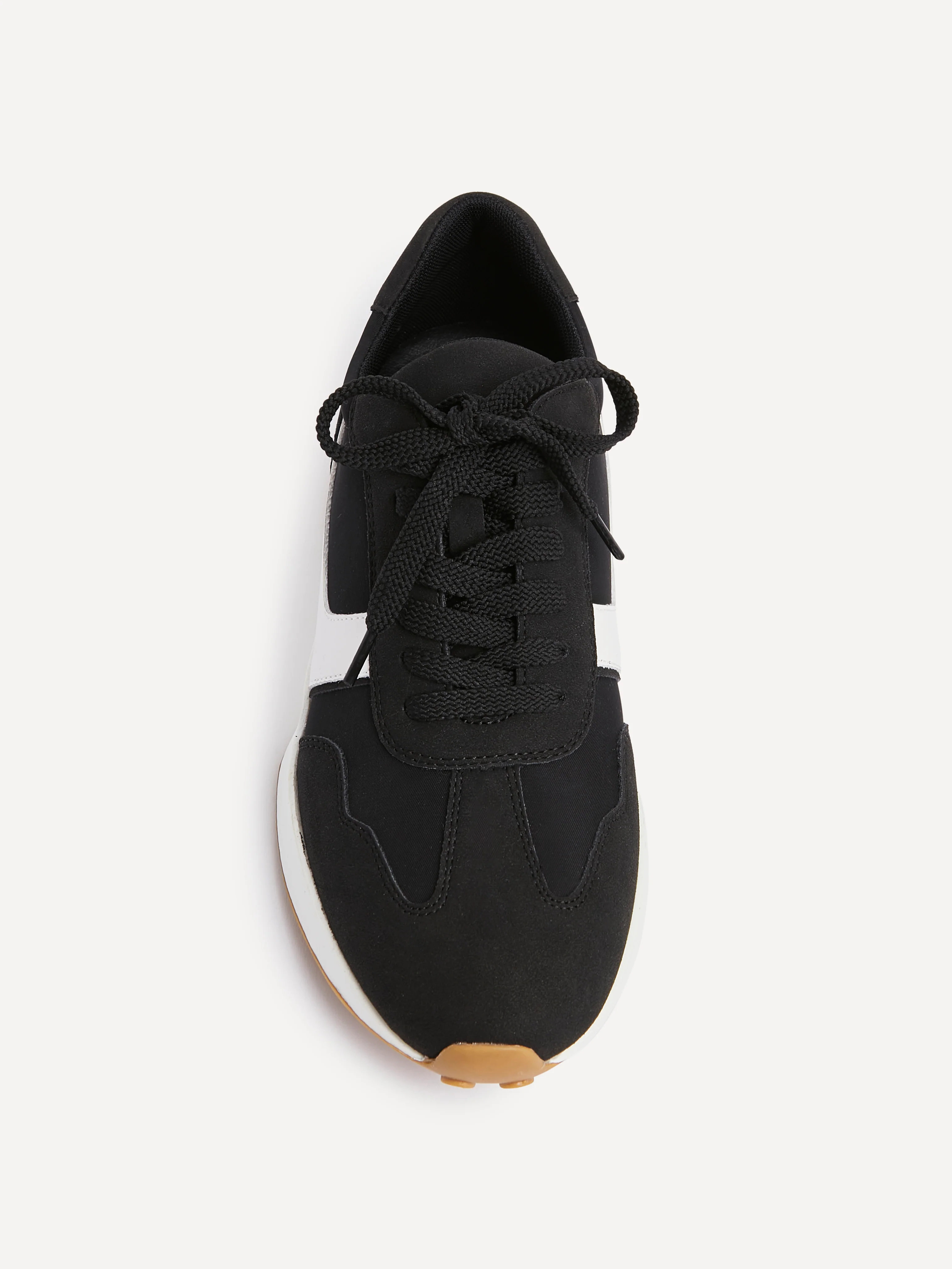 Hustle Black Suede Trainers - Image 3