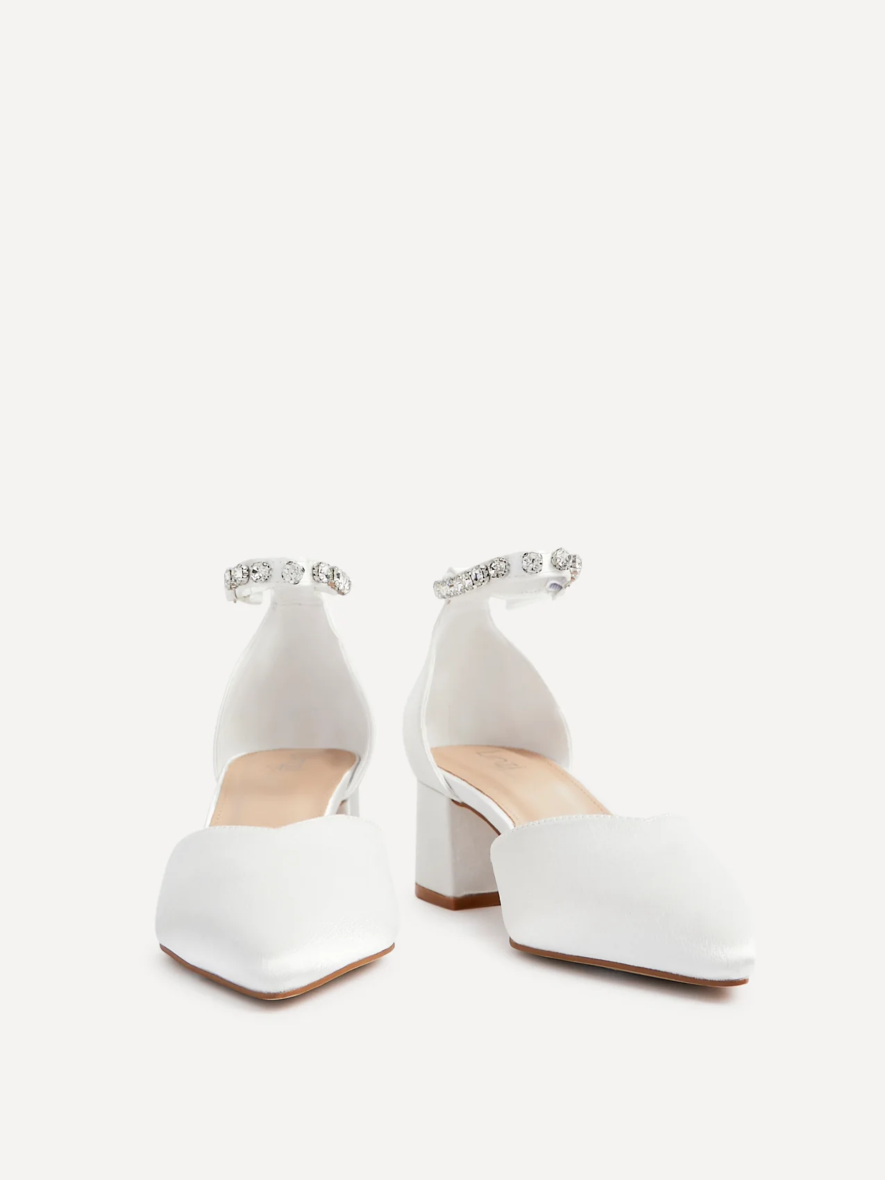 Jordana Bridal Satin Court Heels - Image 3