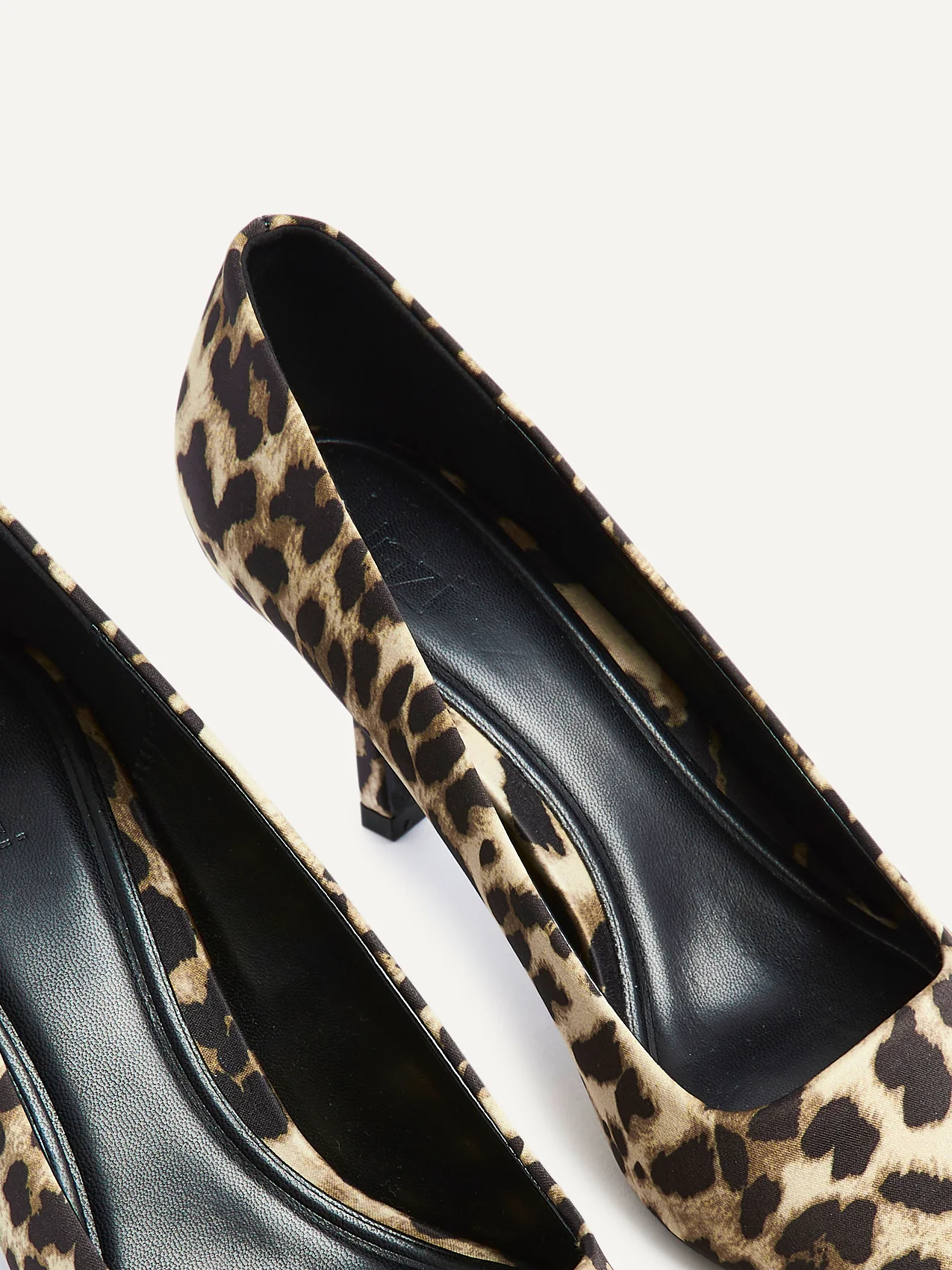 Kat Leopard Print Scuba Court Heel - Image 5