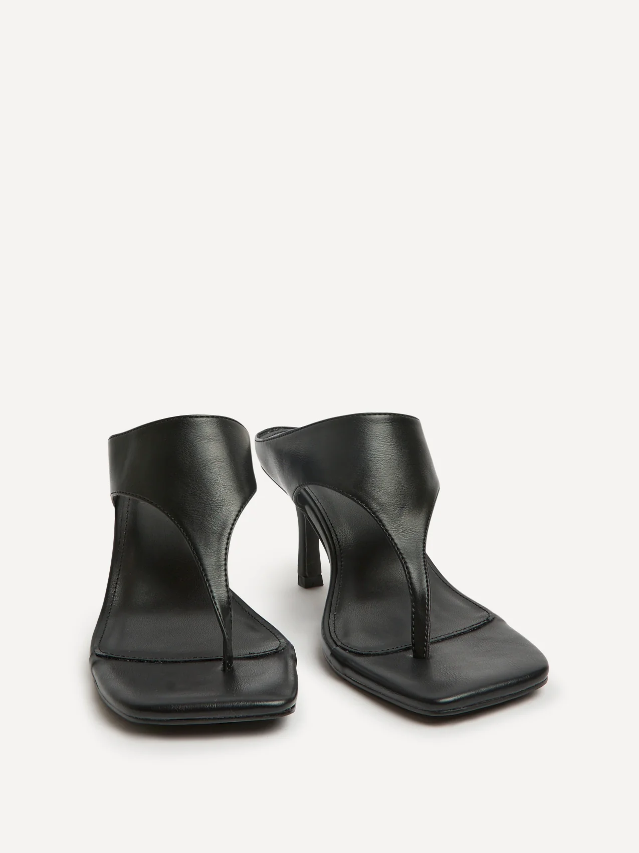Kyoto Black Mule Heels - Image 3