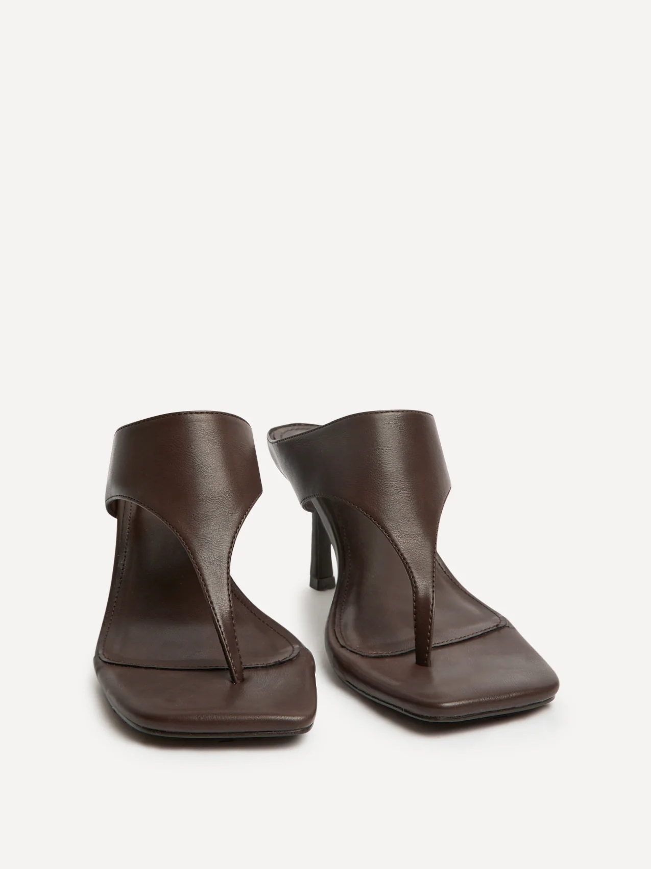 Kyoto Brown Mule Heels - Image 3