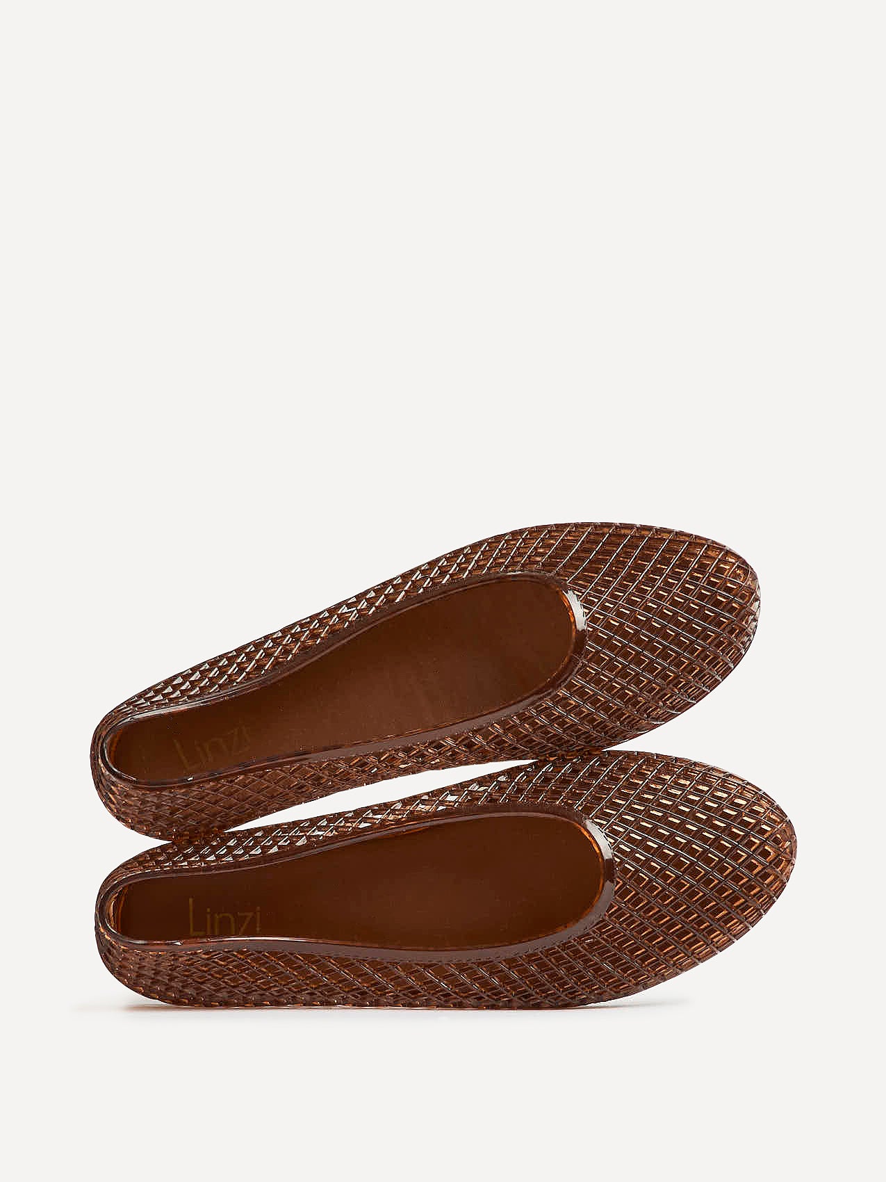 Lagoon Brown Jelly Caged Sandals - Image 5