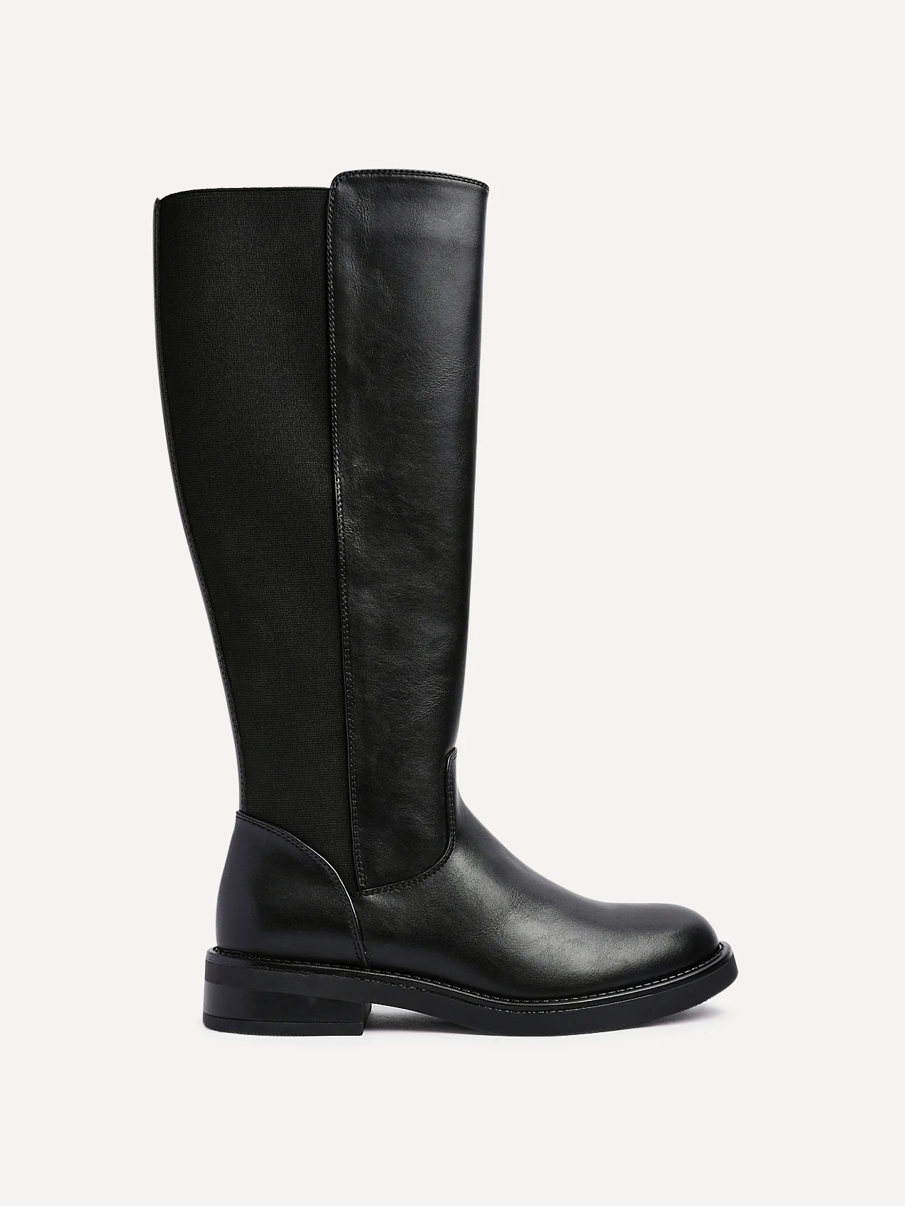 League Black Long Boots - Image 2