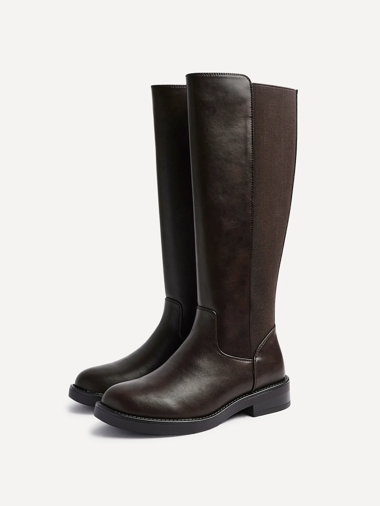 League Brown Long Boots - Image 4