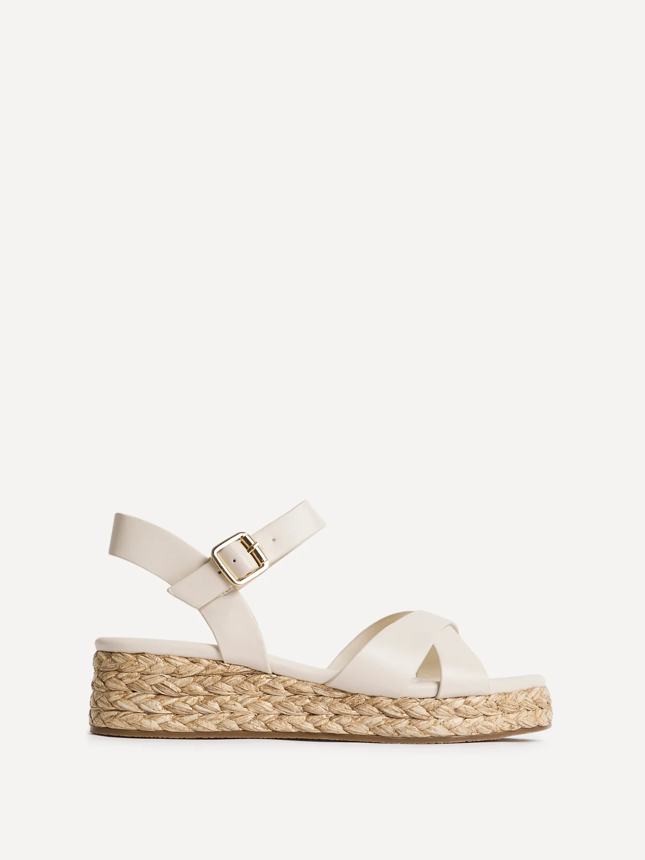 Magnolia Ivory Flatform Sandals - Image 2