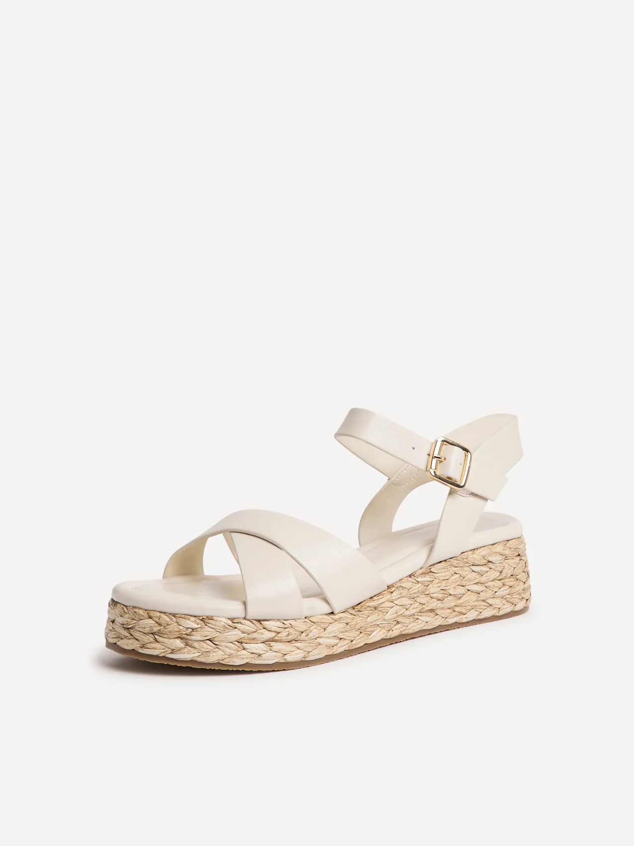 Magnolia Ivory Flatform Sandals - Image 5
