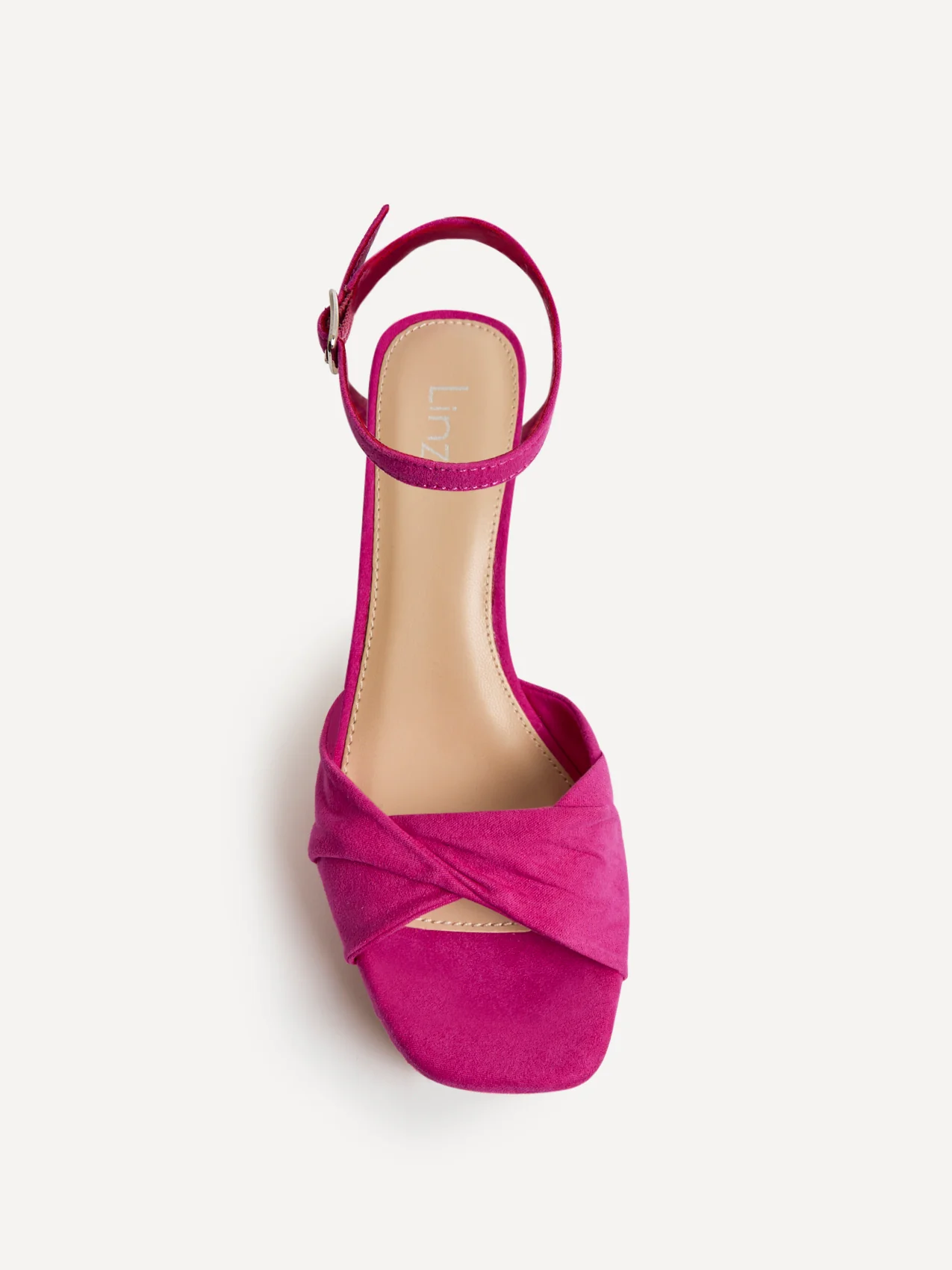 Mavie Fuchsia Platform Heeled Sandals - Image 4