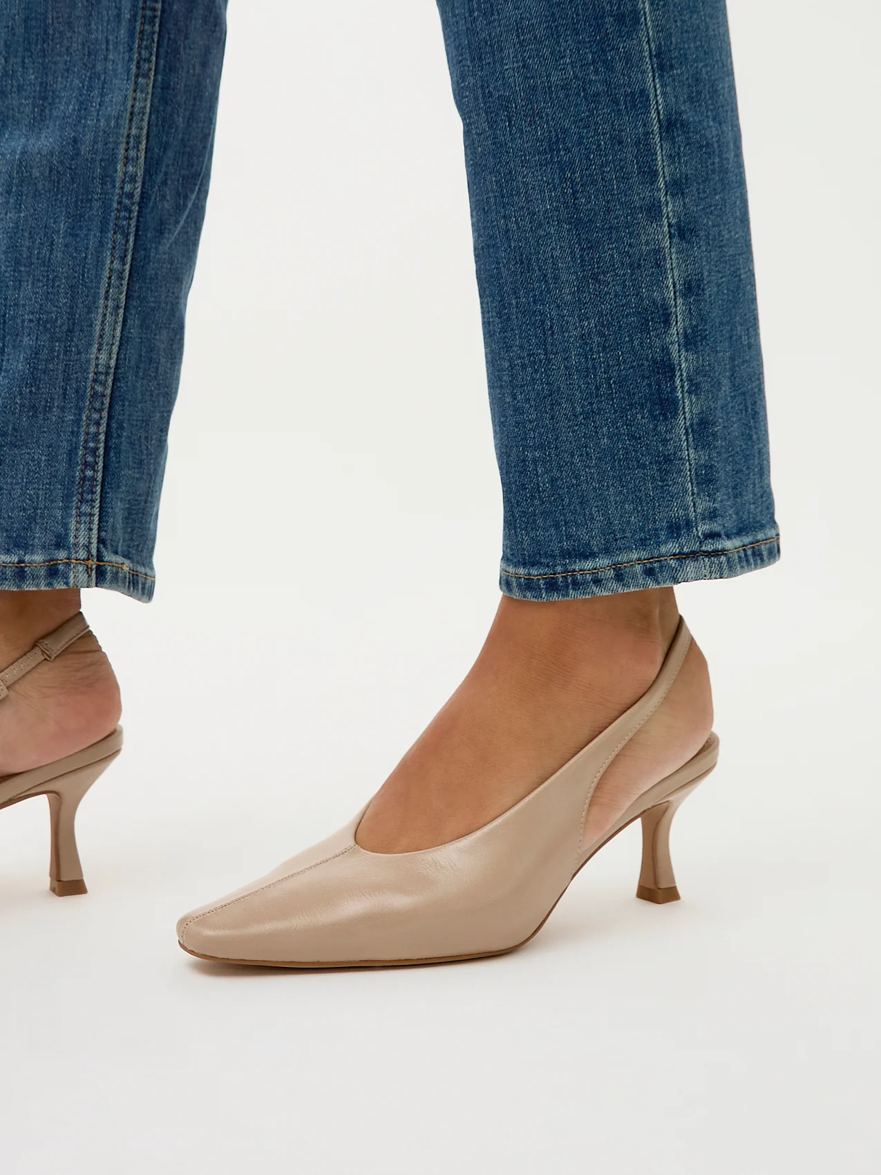 Method Nude Square Toe Court Heels - Image 6