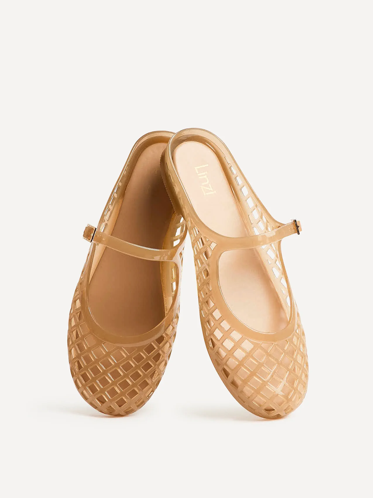 Mirage Mocha Jelly Slip On Sandals - Image 5